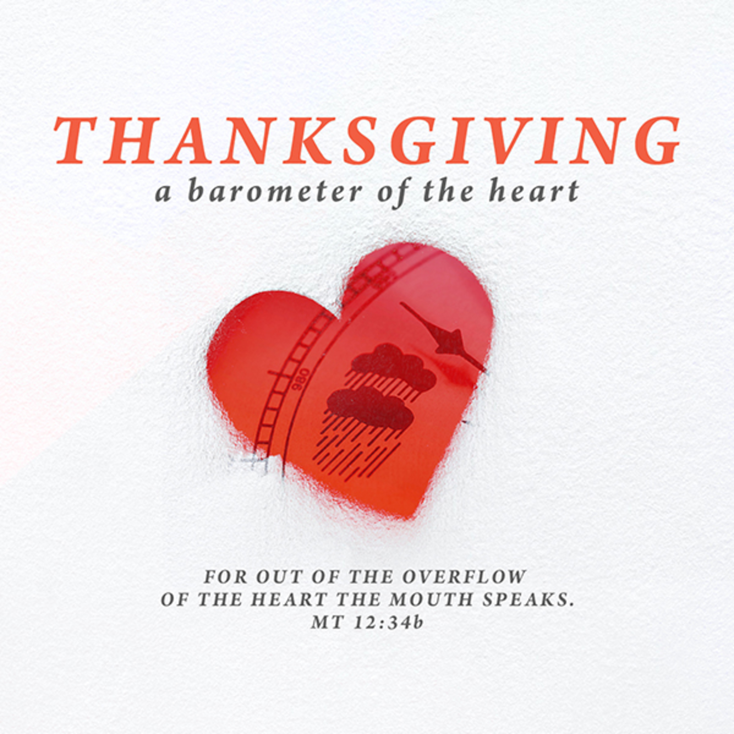 Thanksgiving: A Barometer of The Heart episode artwork