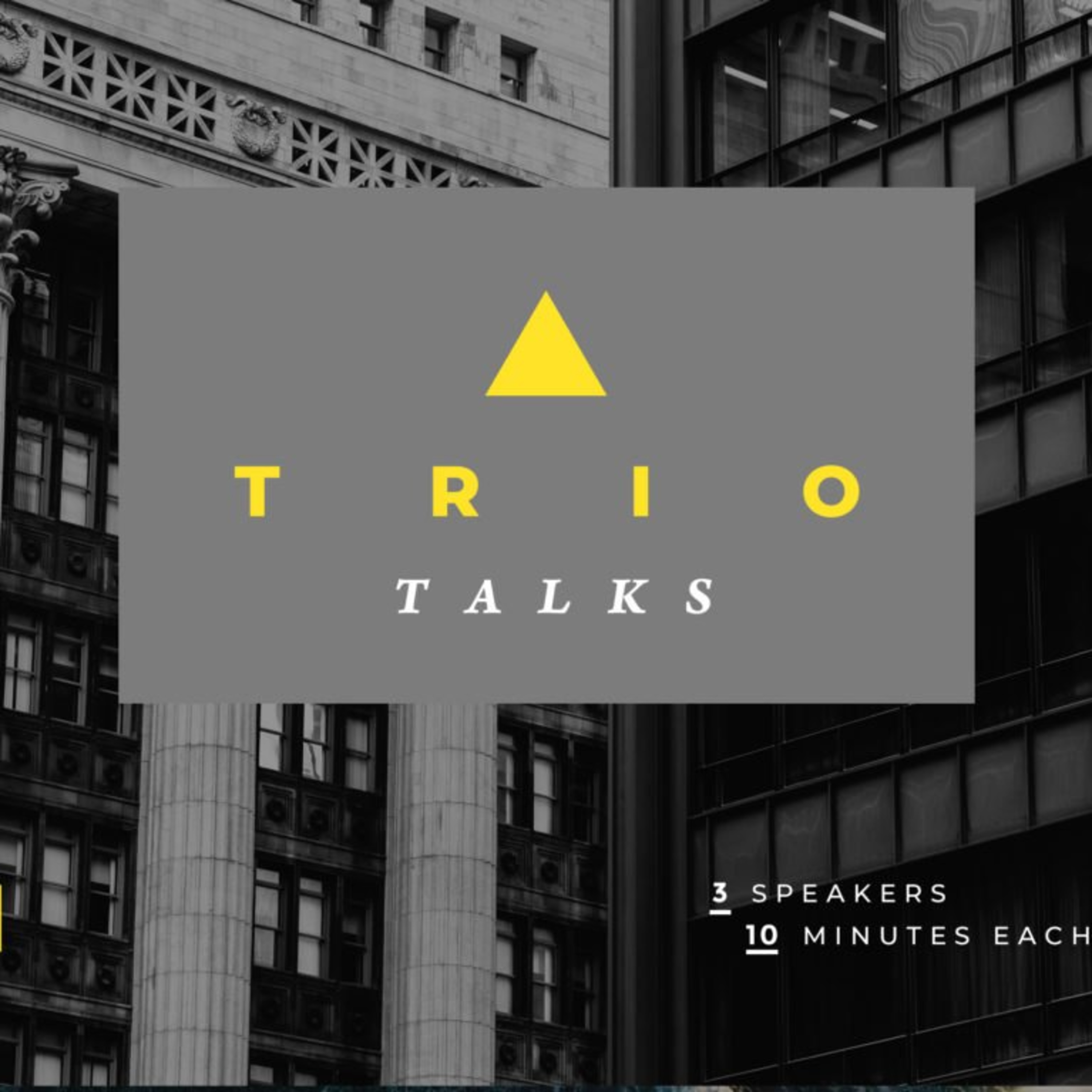 Trio Talks episode artwork