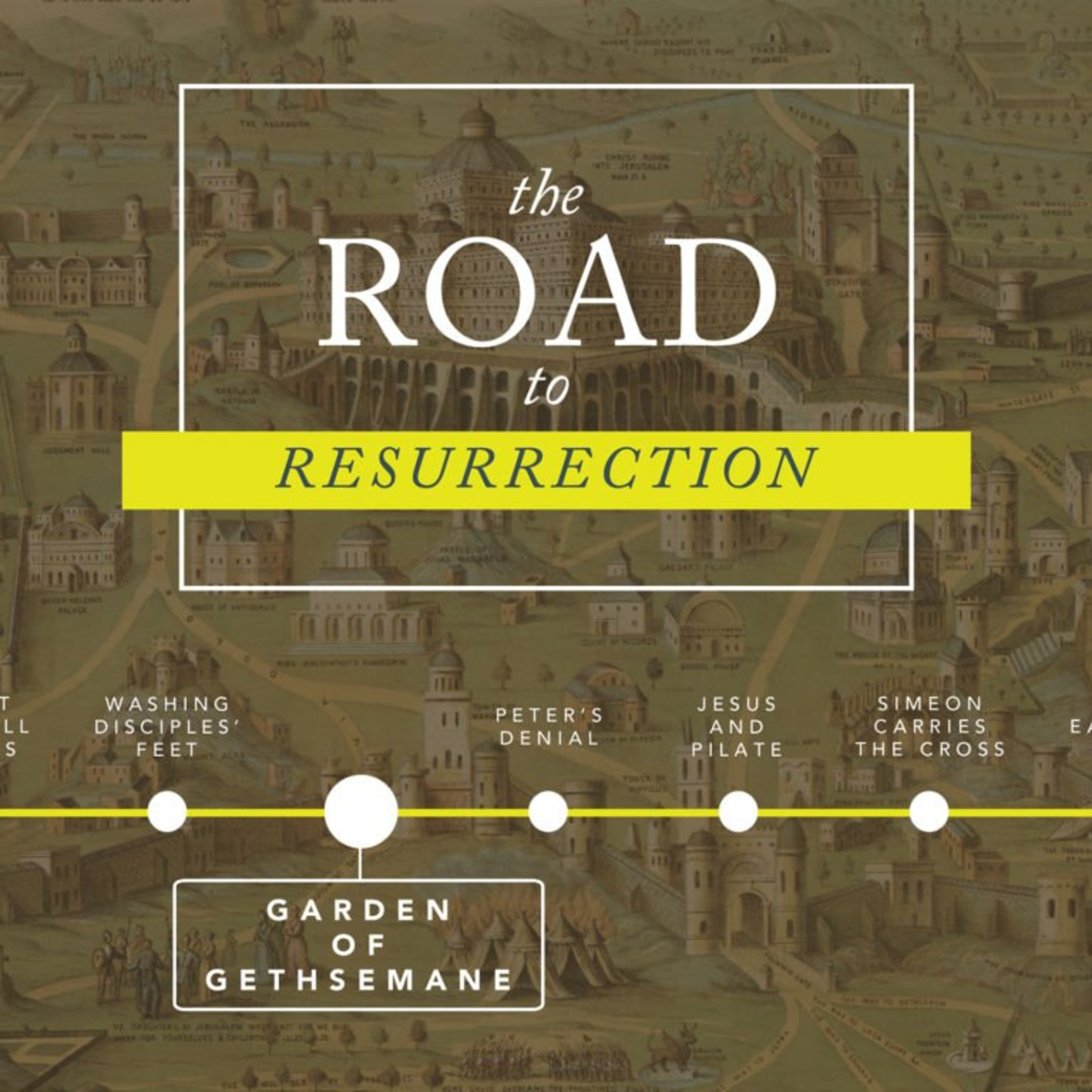 The Road to Resurrection: The Garden of Gethsemane episode artwork