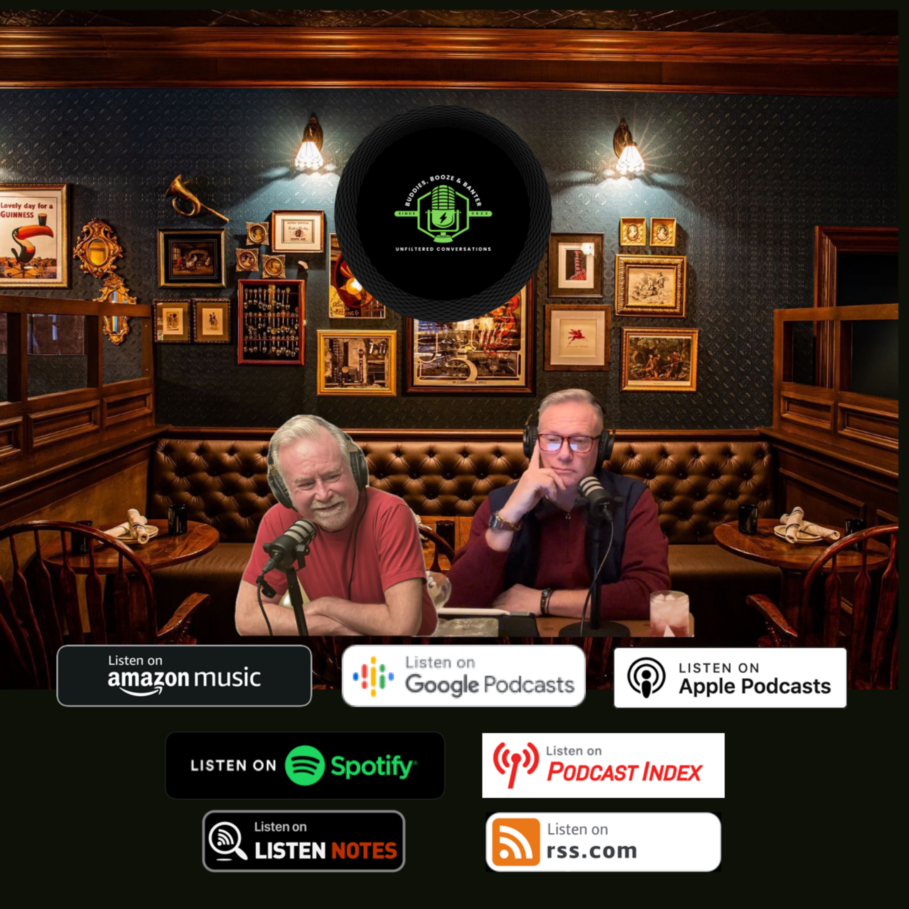 Buddies, Booze and Banter: Unfiltered Conversations