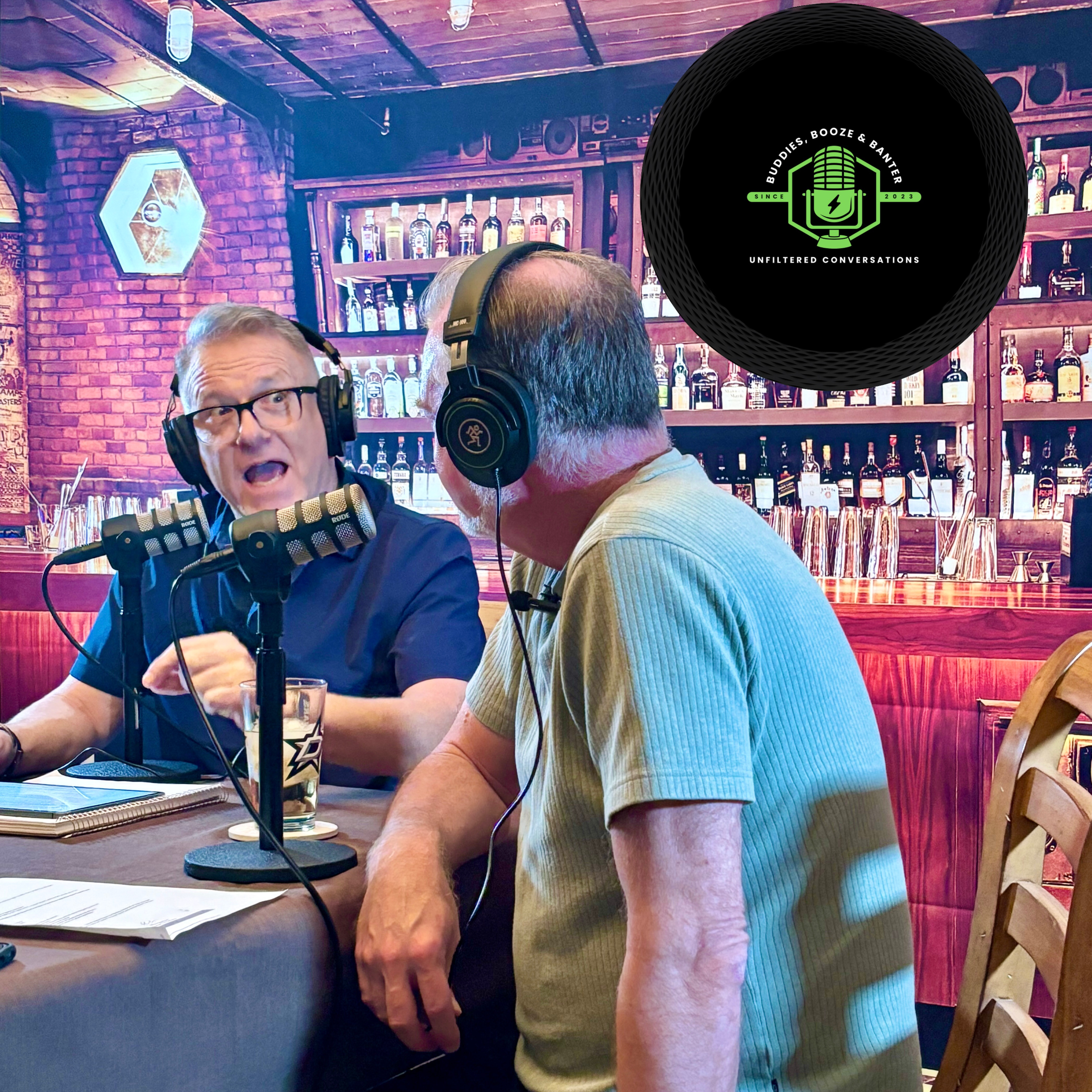Buddies, Booze and Banter: Unfiltered Conversations
