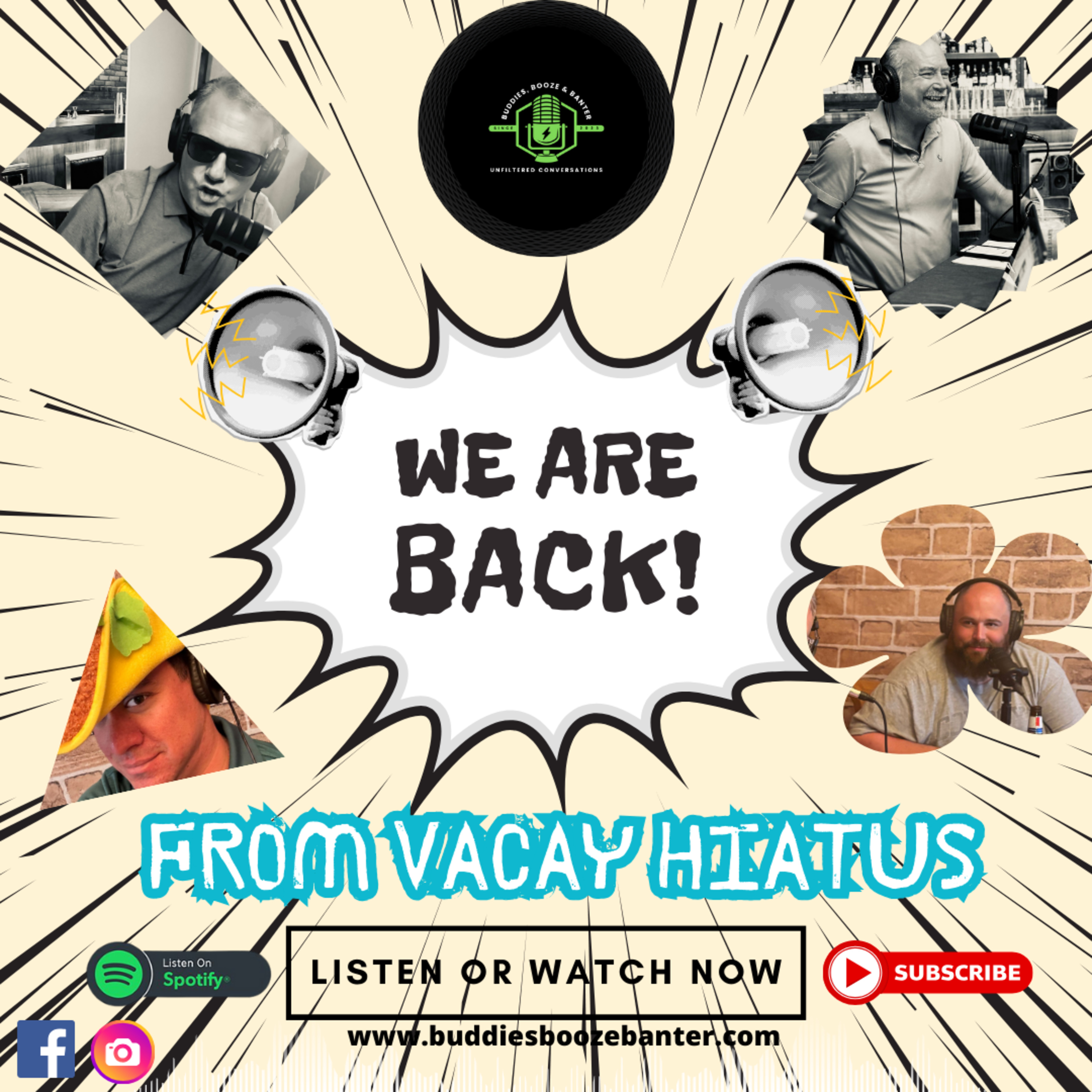 🎉 We're BACK, baby! 🎉 with Episode 44 episode artwork