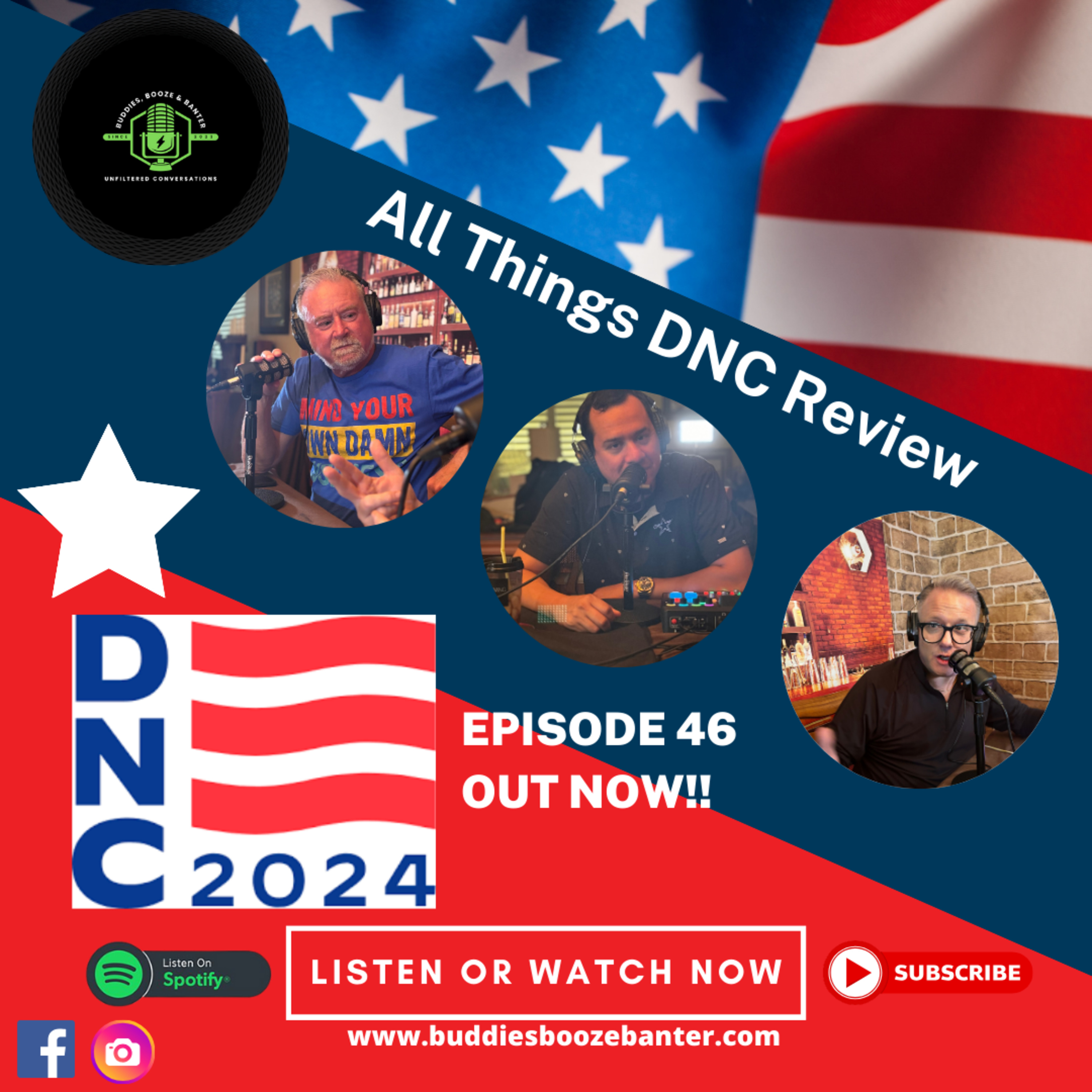 🚨 New episode alert! 🚨 All DNC  episode artwork