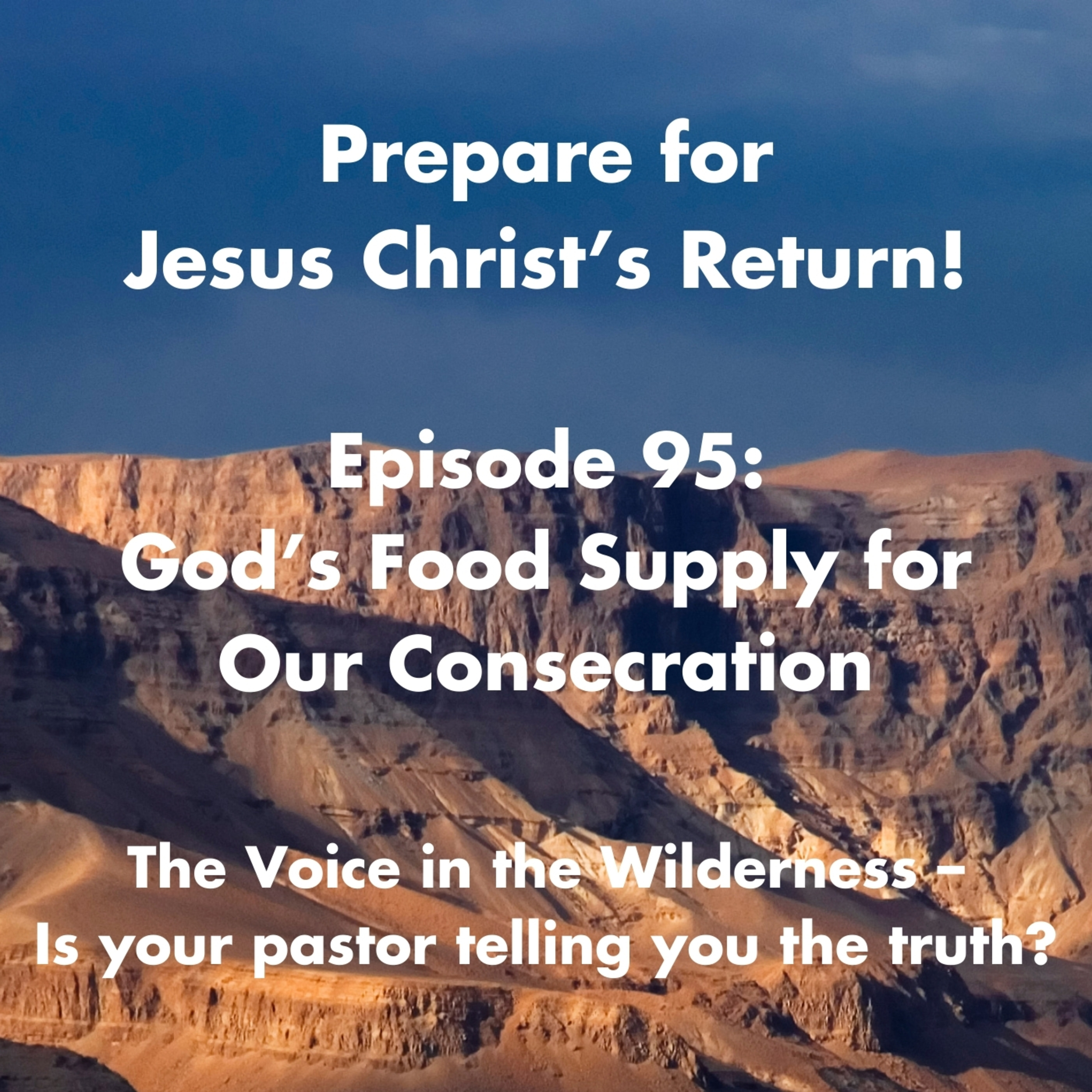 God’s Food Supply for Our Consecration episode artwork
