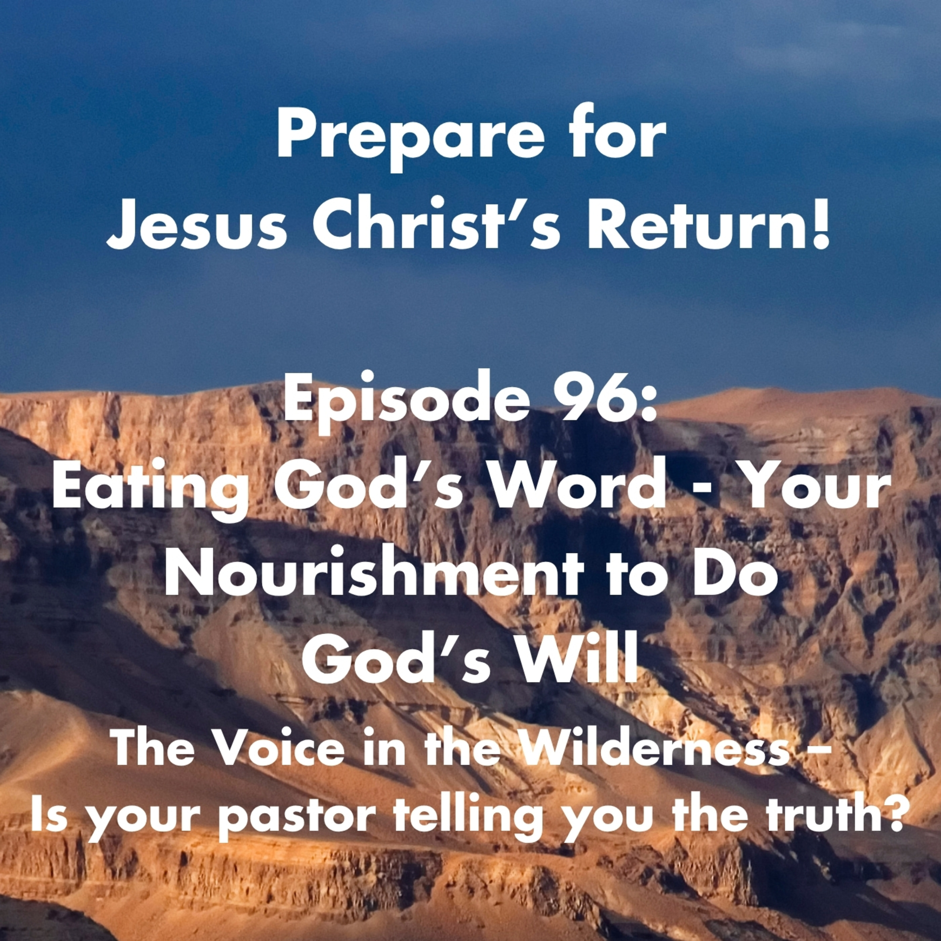 Eating God’s Word - The Key to Doing God’s Will episode artwork