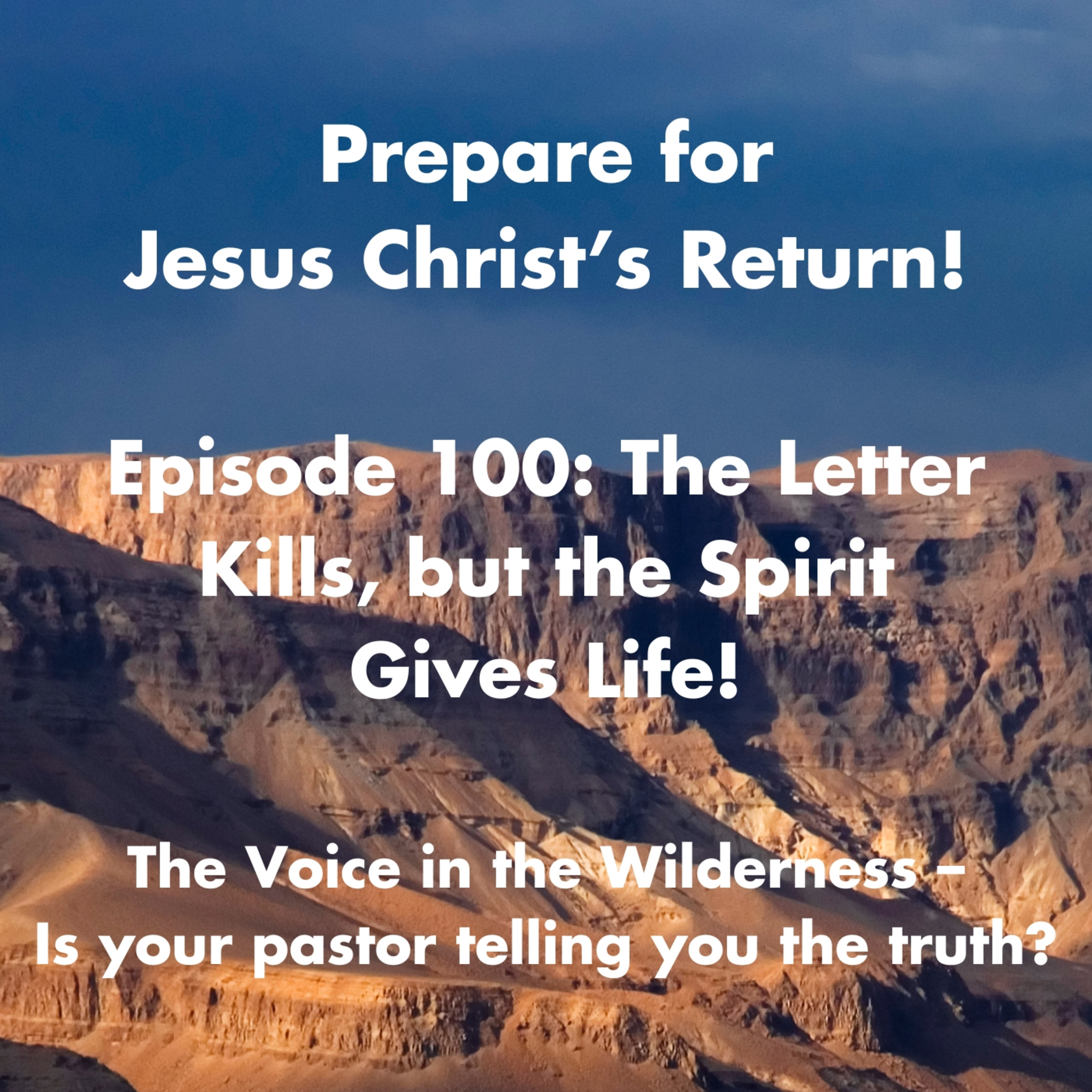 The Letter Kills, but the Spirit Gives Life! episode artwork