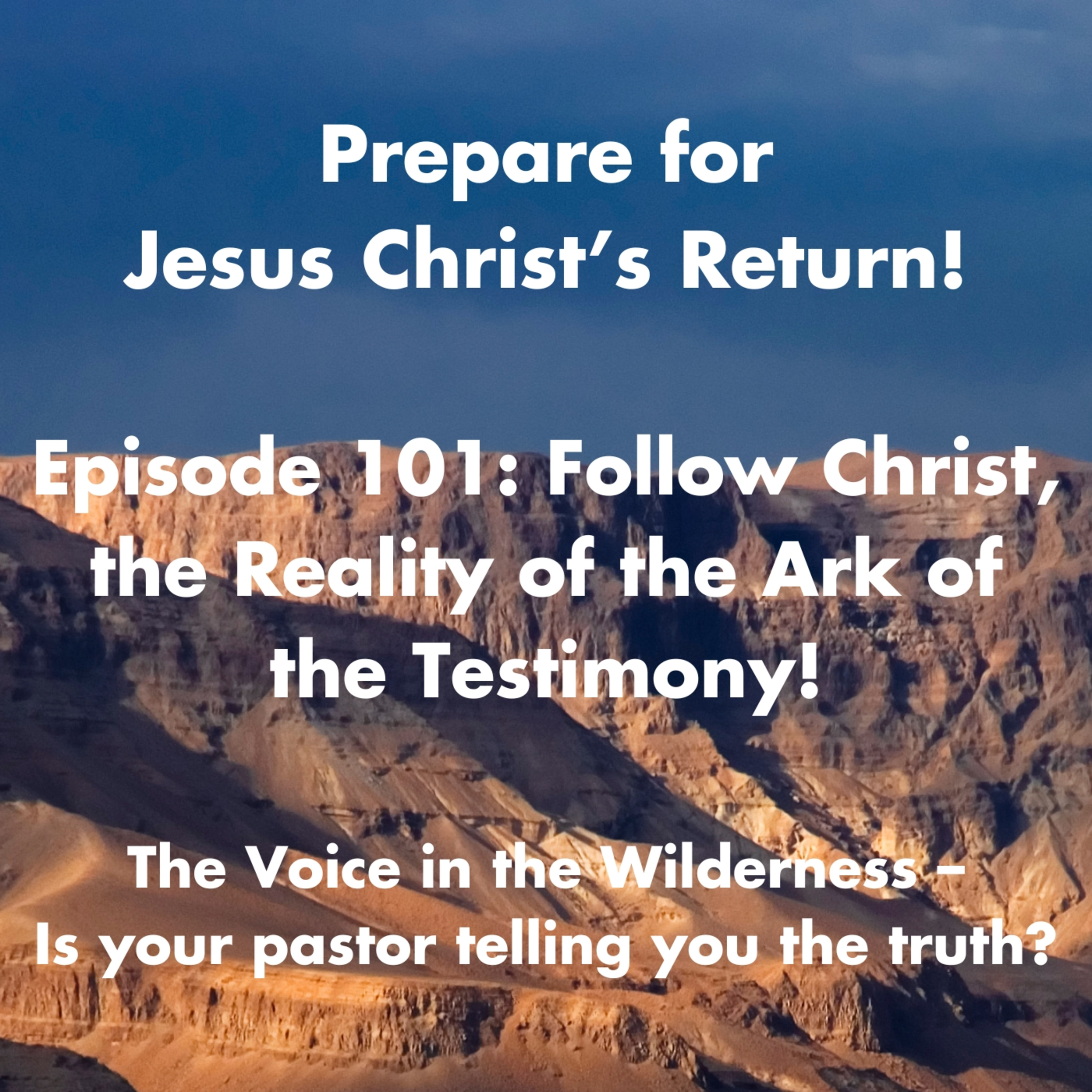 Follow Christ, the Reality of the Ark of the Testimony! episode artwork