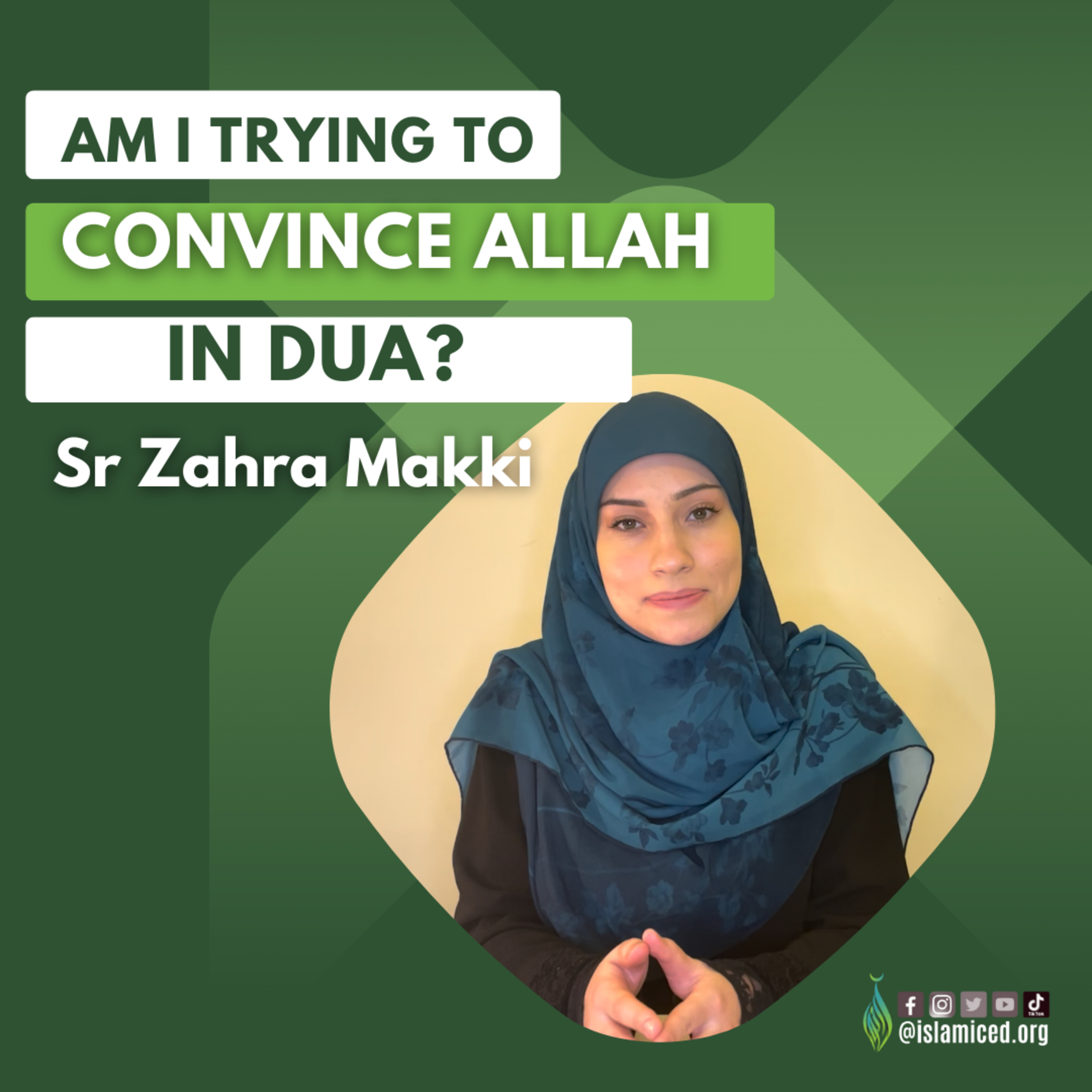 Am I Trying to Convince Allah (swt) in Dua?