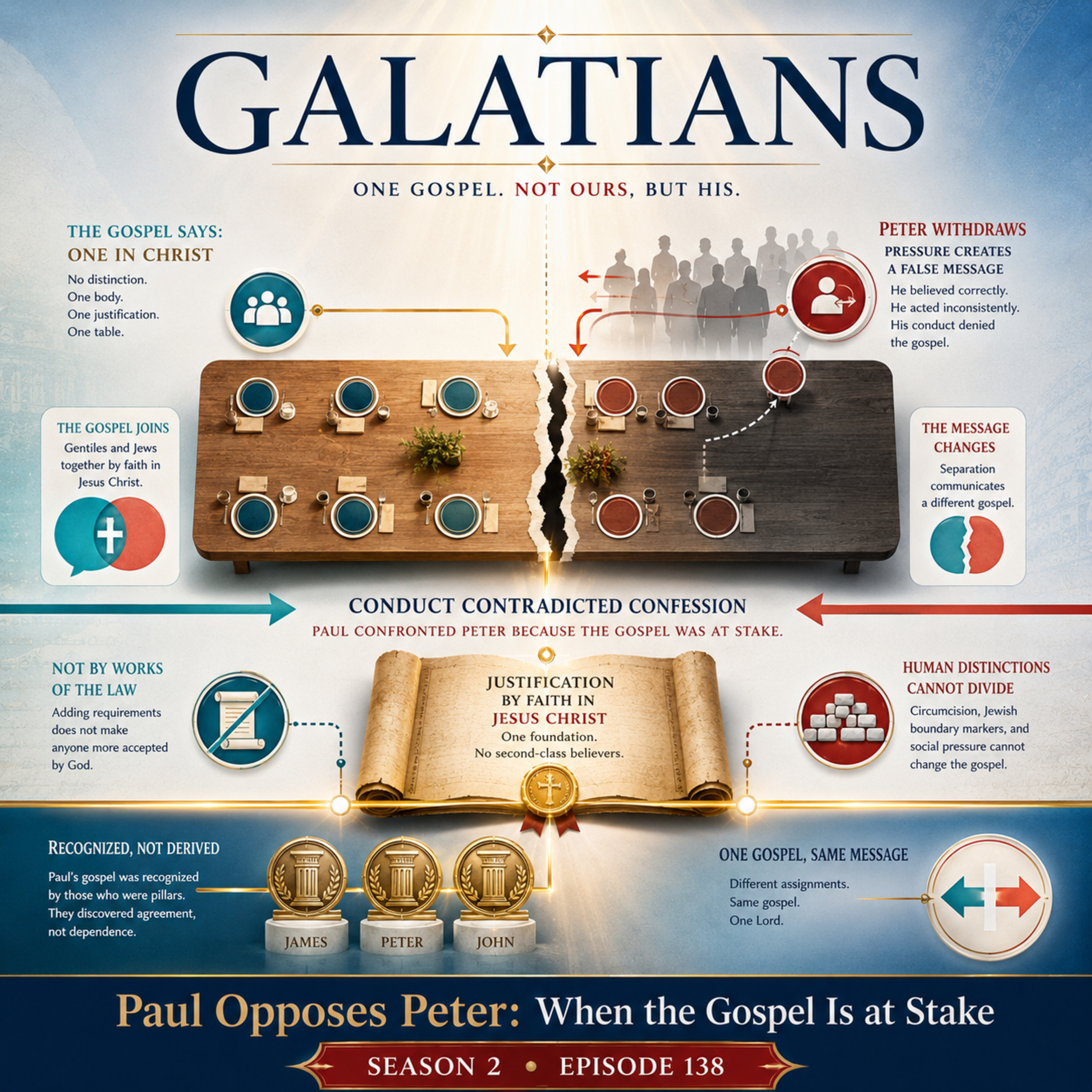 Galatians | Paul Opposes Peter: When the Gospel Is at Stake
