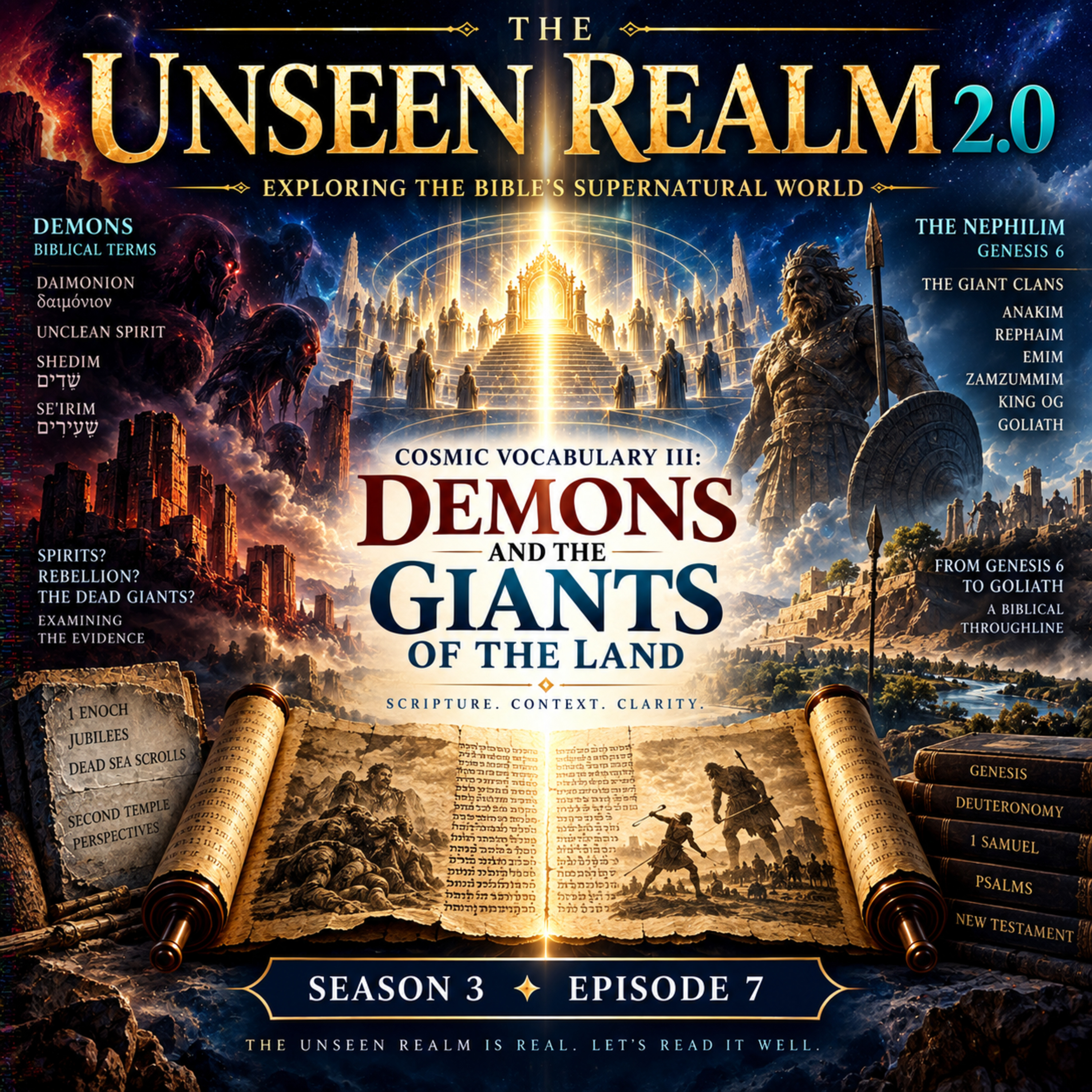 The Unseen Realm 2.0 | Cosmic Vocabulary III: Demons and the Giants of the Land