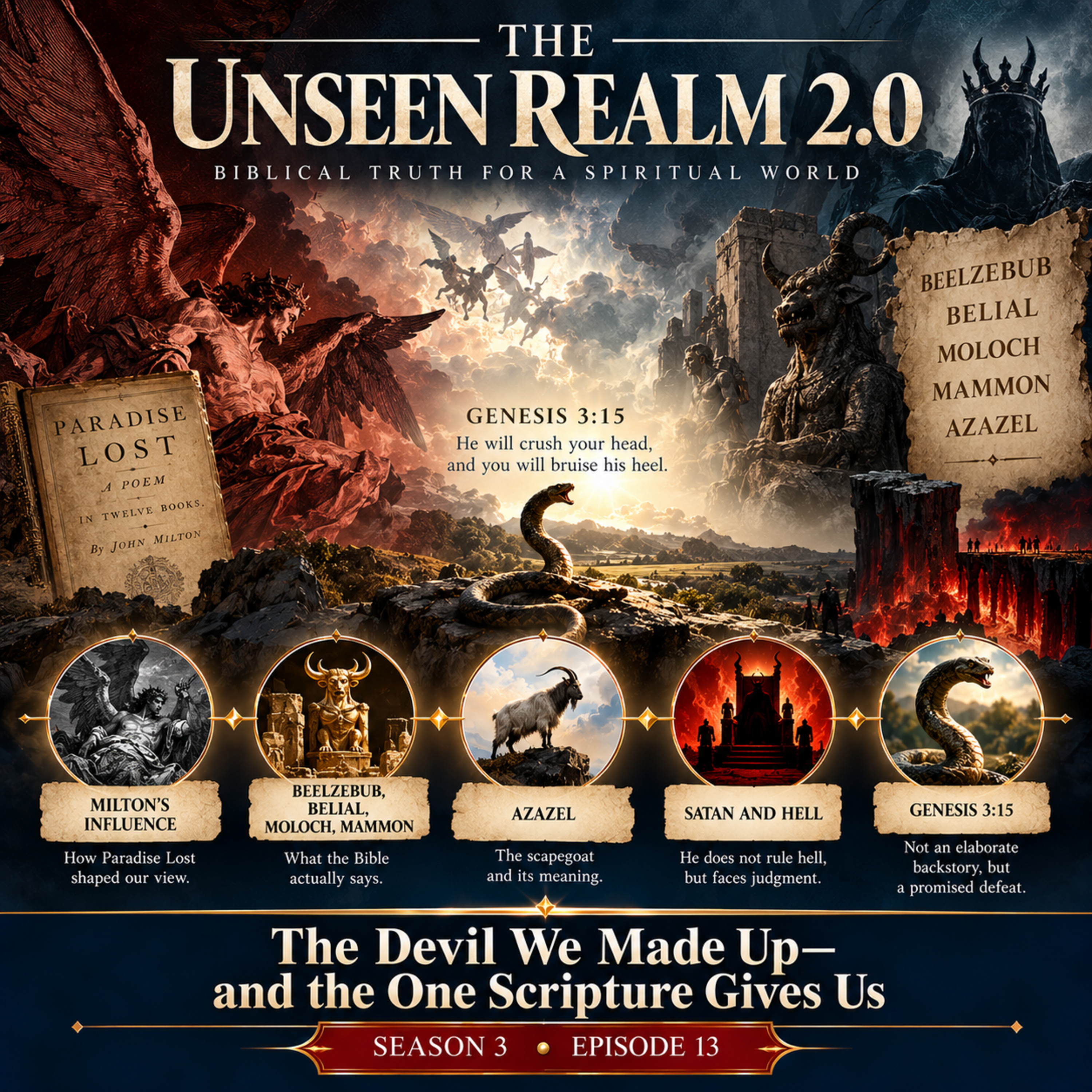 The Unseen Realm 2.0 | The Devil We Made Up—and the One Scripture Gives Us