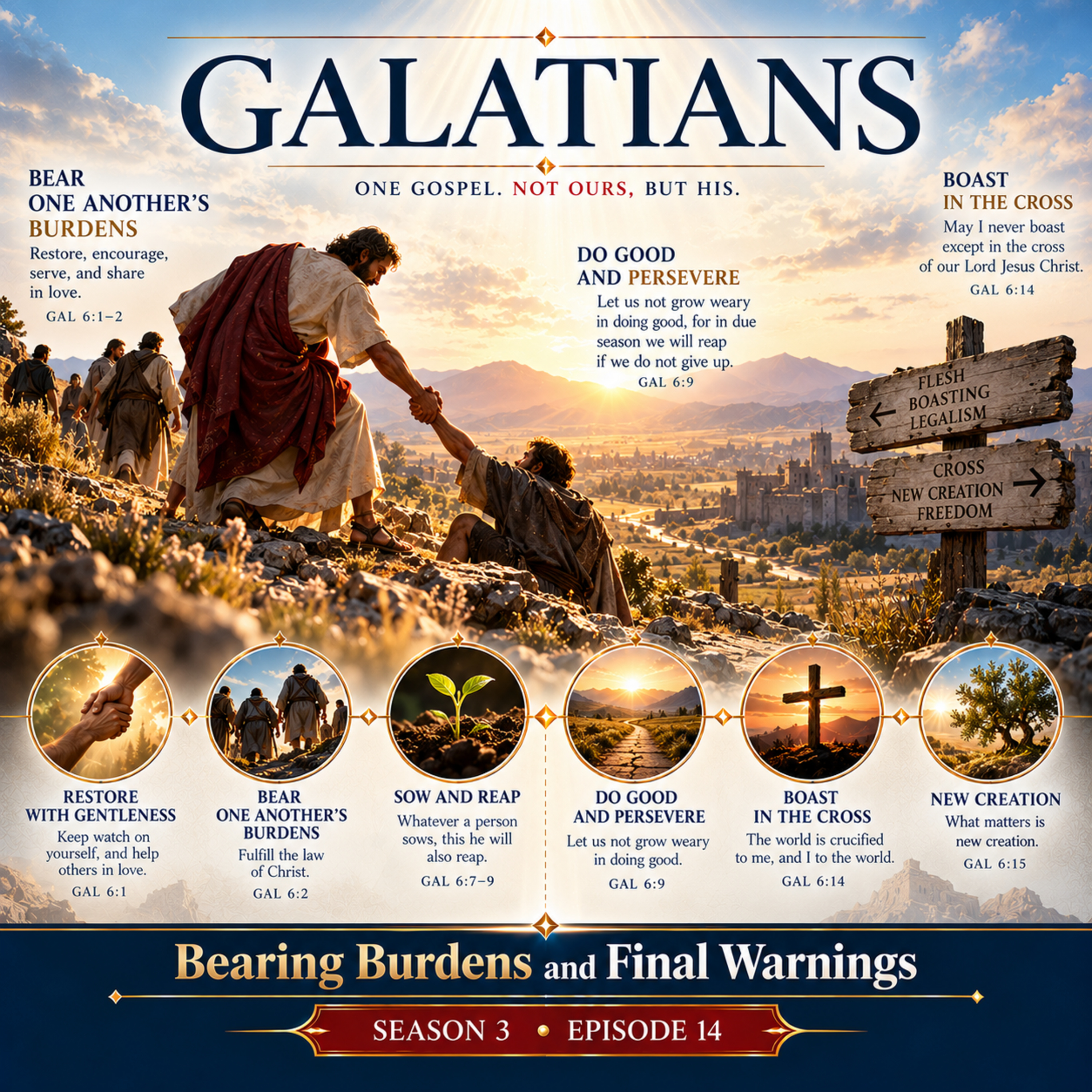 Galatians | Bearing Burdens and Final Warnings