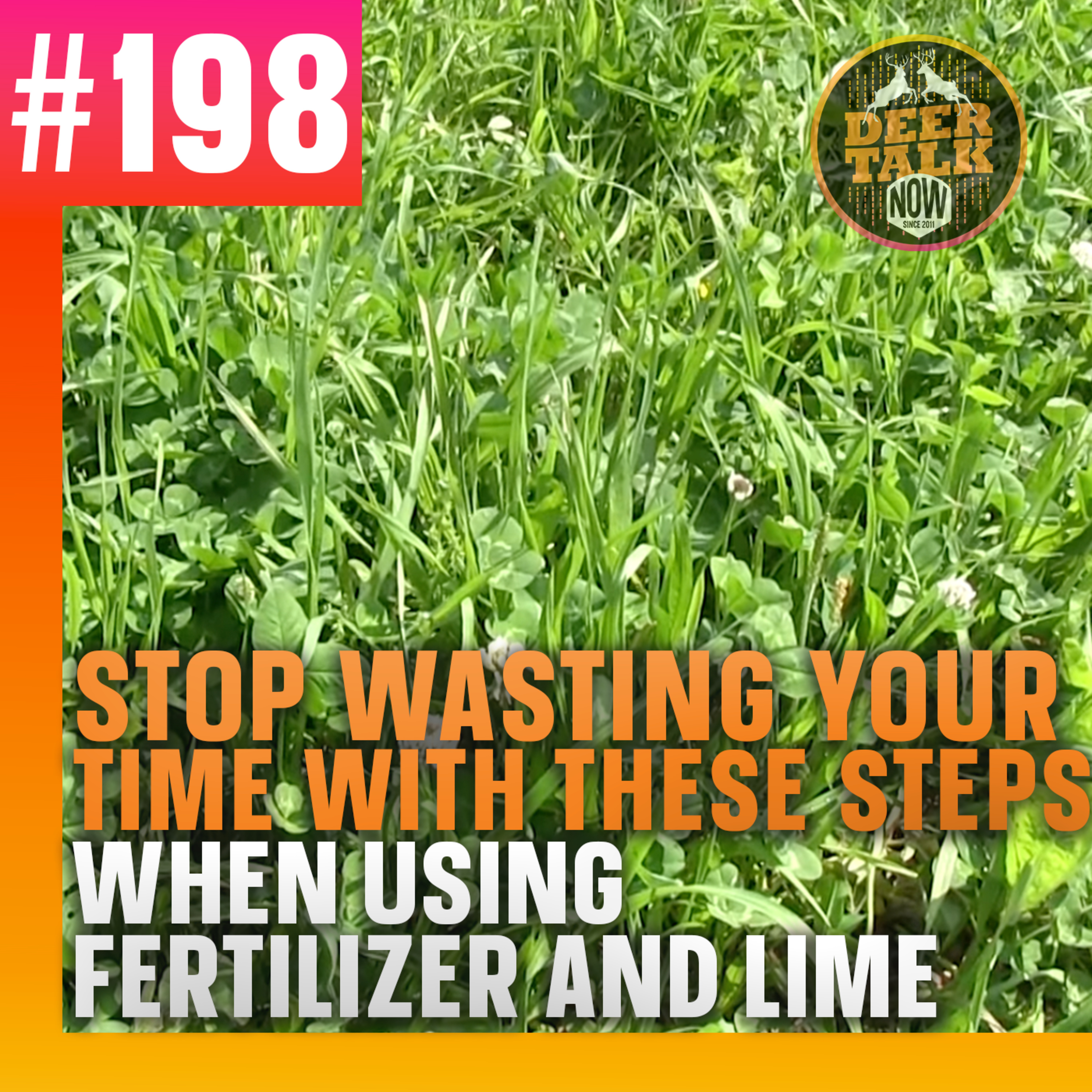 #198: STOP WASTING YOUR TIME WITH THESE STEPS WHEN USING FERTILIZER AND LIME episode artwork