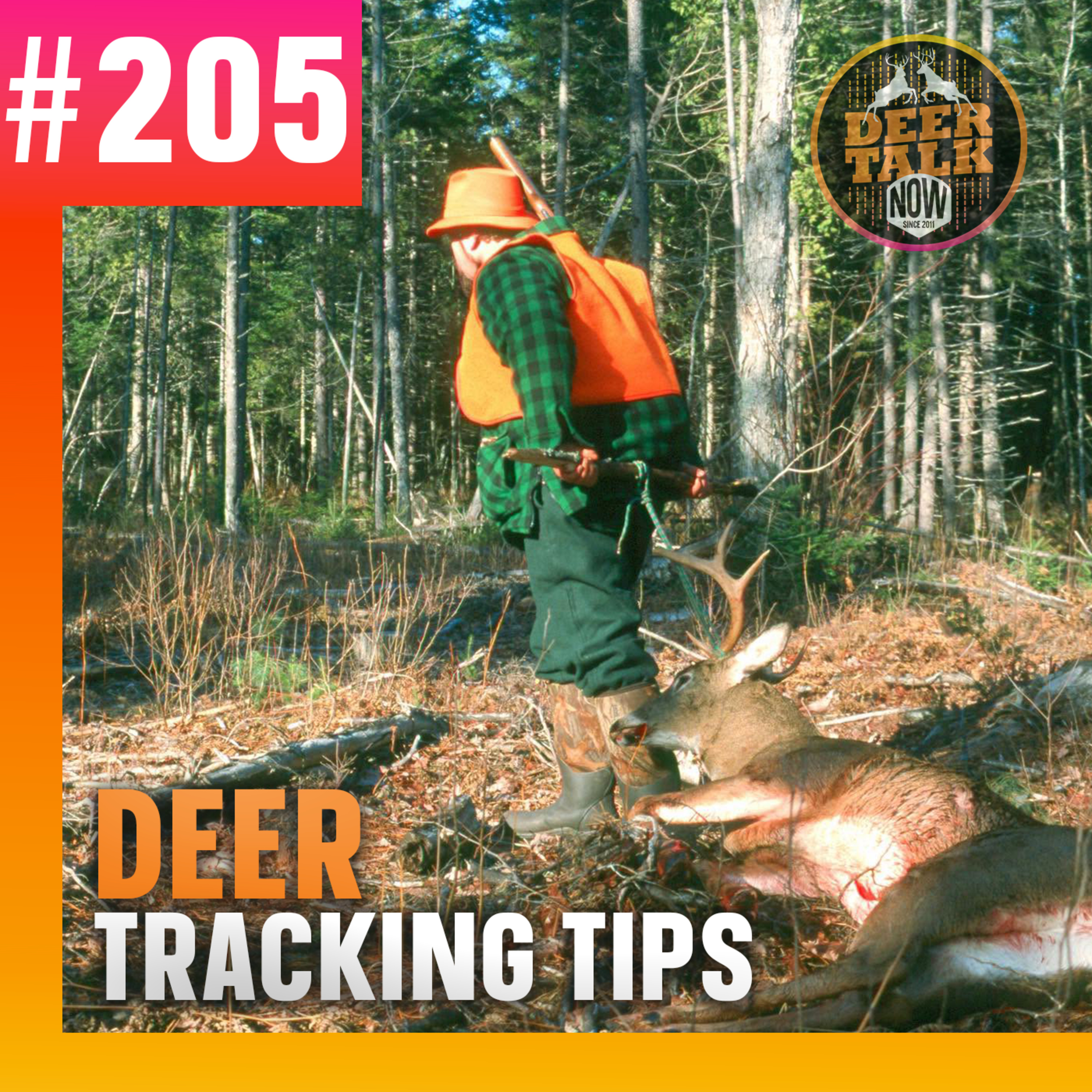 #205: DEER TRACKING TIPS with Randy Flannery episode artwork