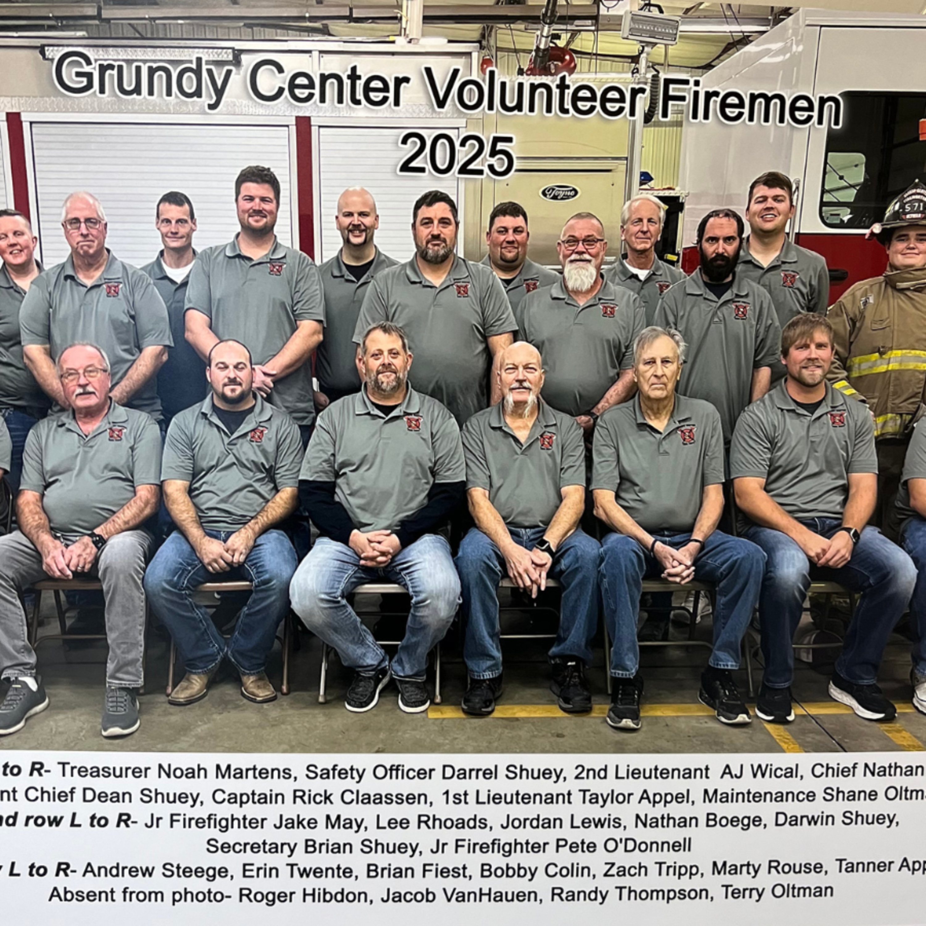 Grundy Center Firemen- Always Ready episode artwork