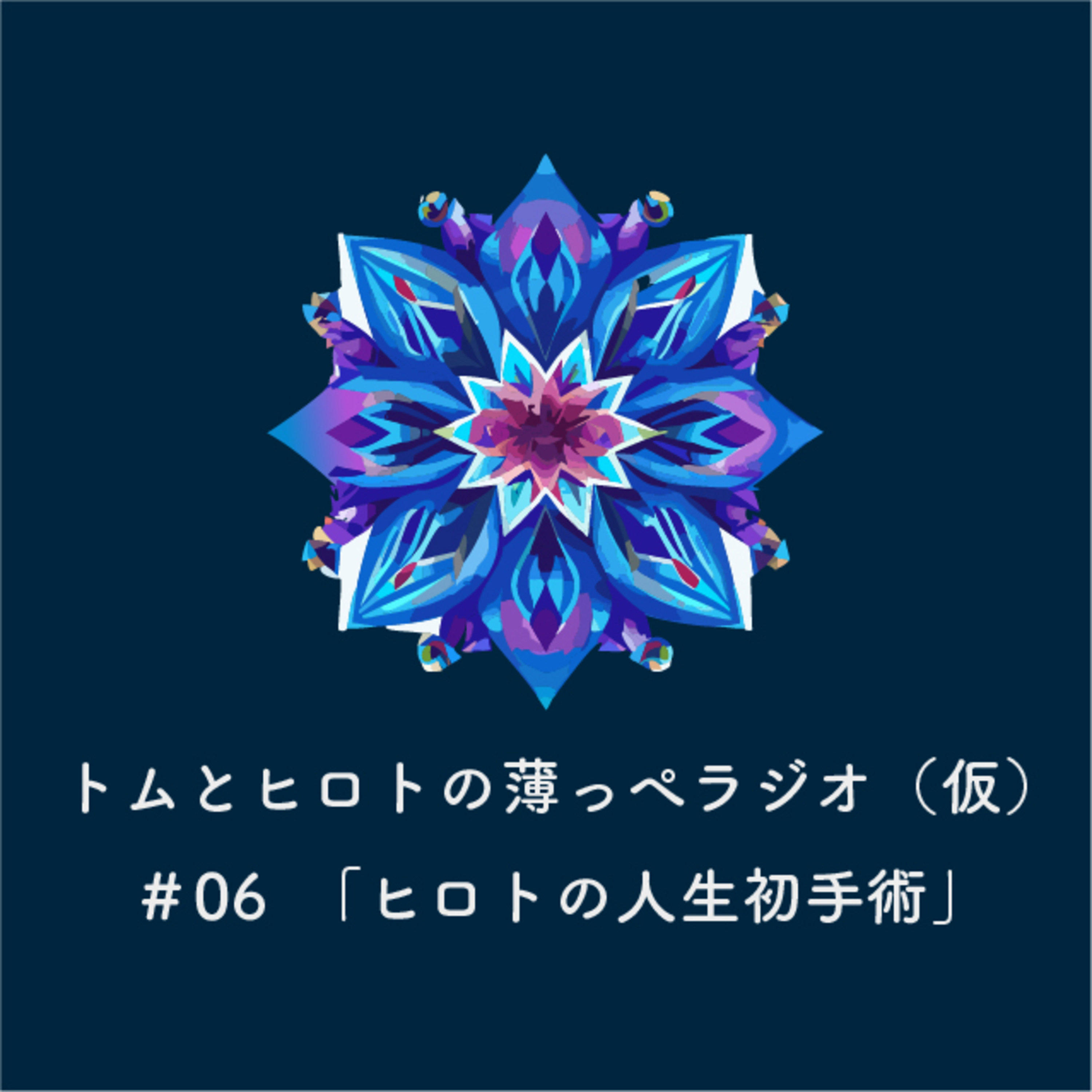 ヒロトの人生初手術【トムとヒロトの薄っぺラジオ（仮）】＃０６ episode artwork