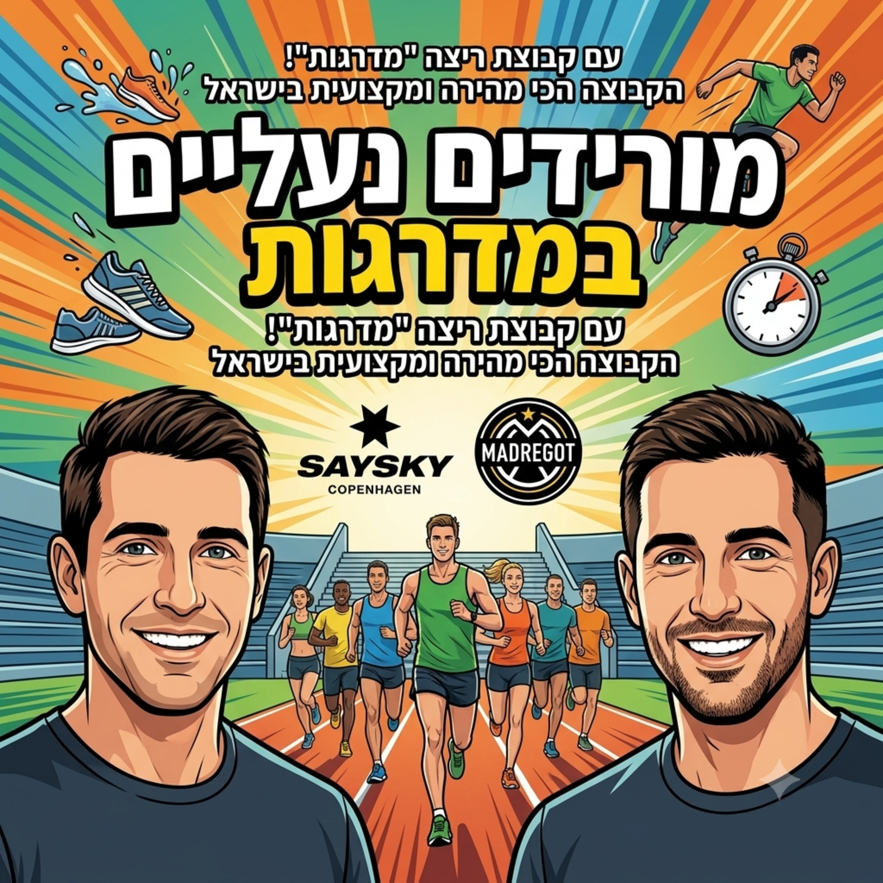 מורידים נעליים עם רום היחפן פרק 67 | מדרגות | קבוצת ריצה הכי מהירה ומקצועית בישראל episode artwork