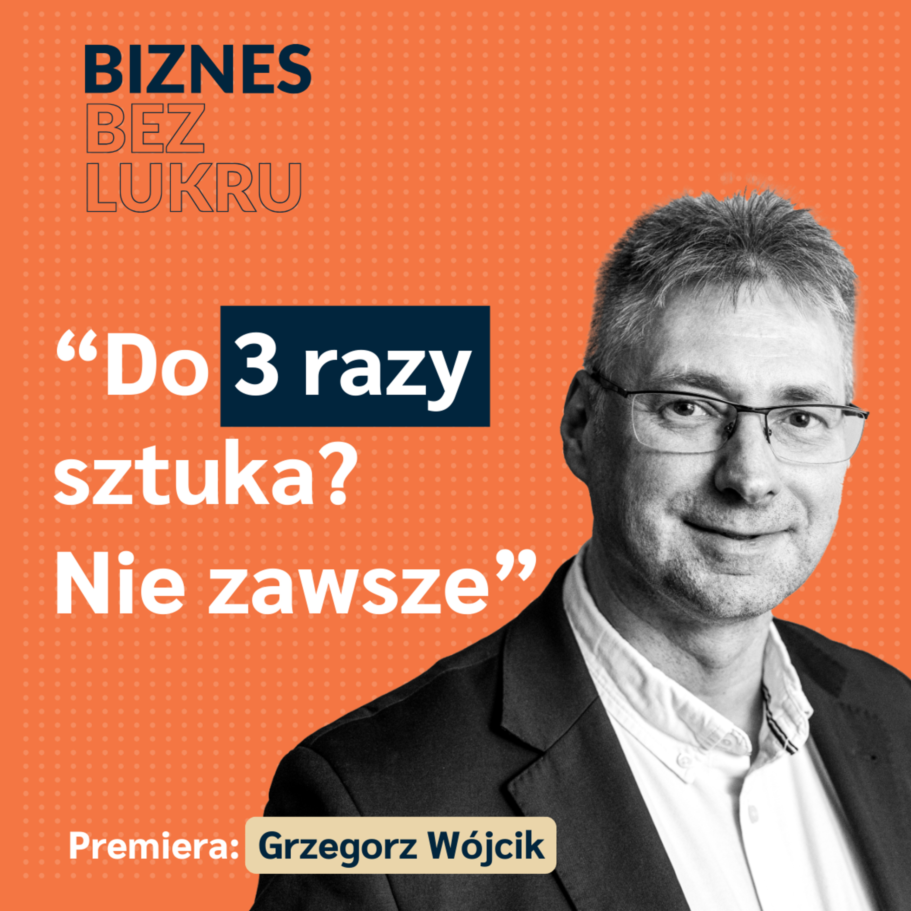 Jeśli w coś wierzę, próbuję czwarty, piąty, a nawet siódmy raz - Grzegorz Wójcik, Autenti [odc. #100 BbL] episode artwork