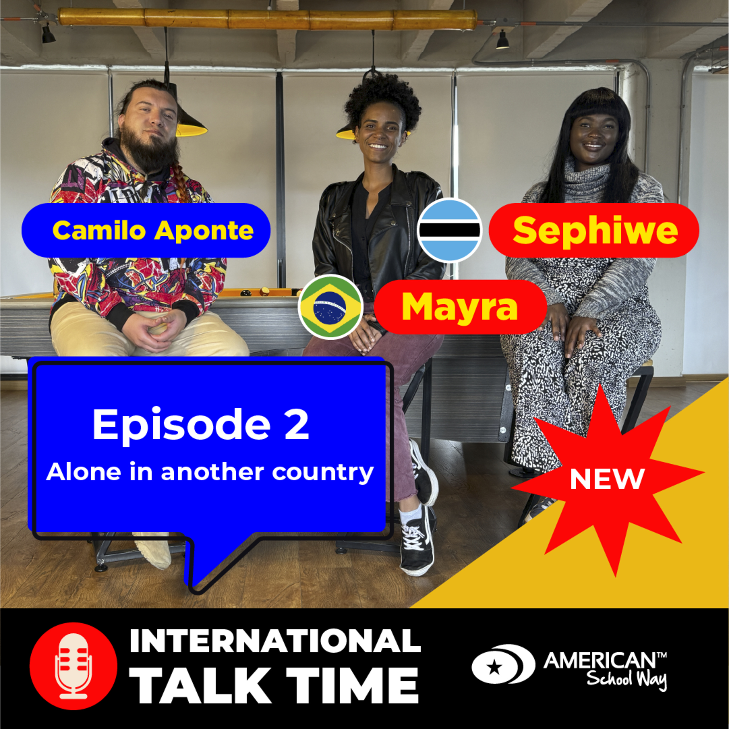 Episode 2: Alone in another country episode artwork