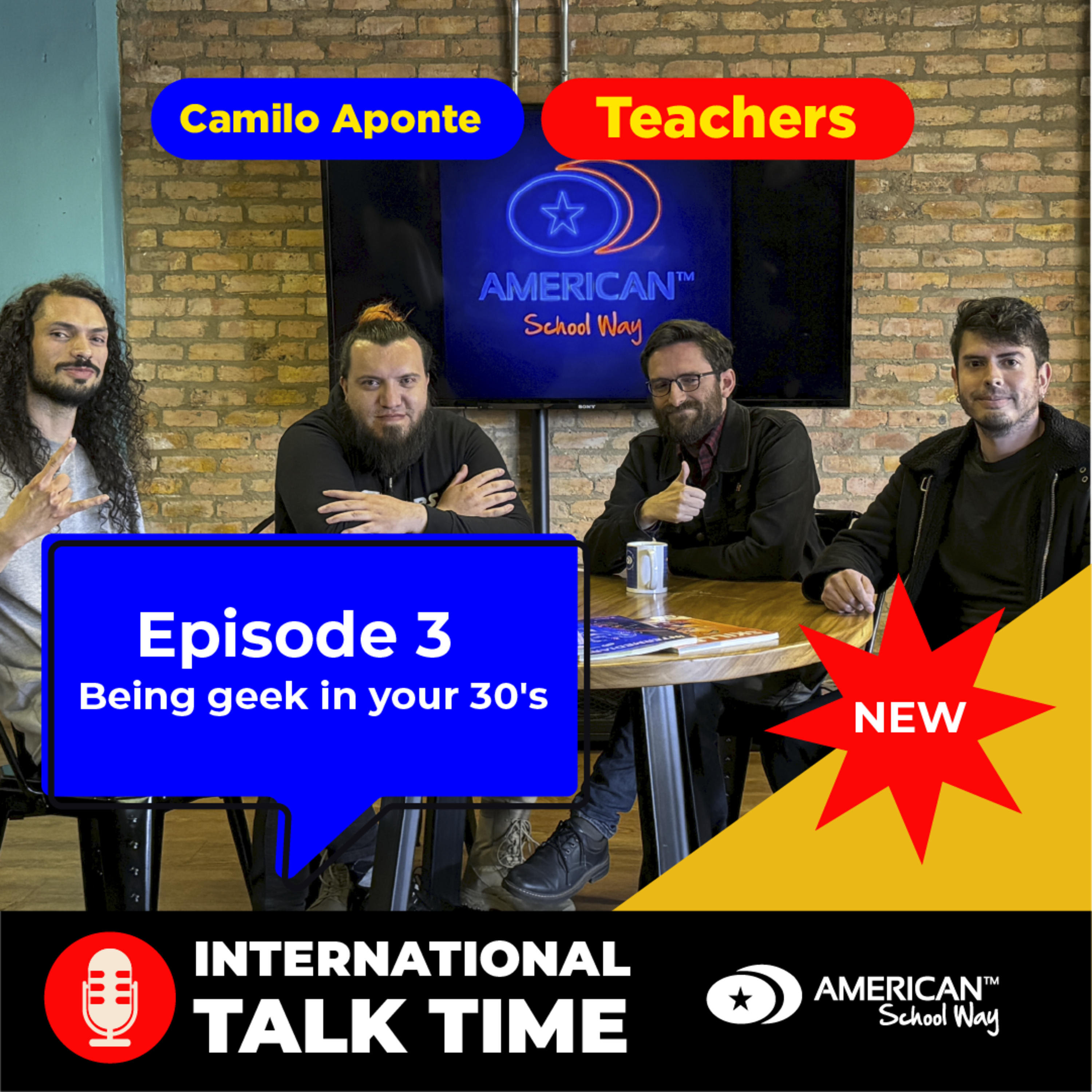 Episode 3: Geek teachers episode artwork