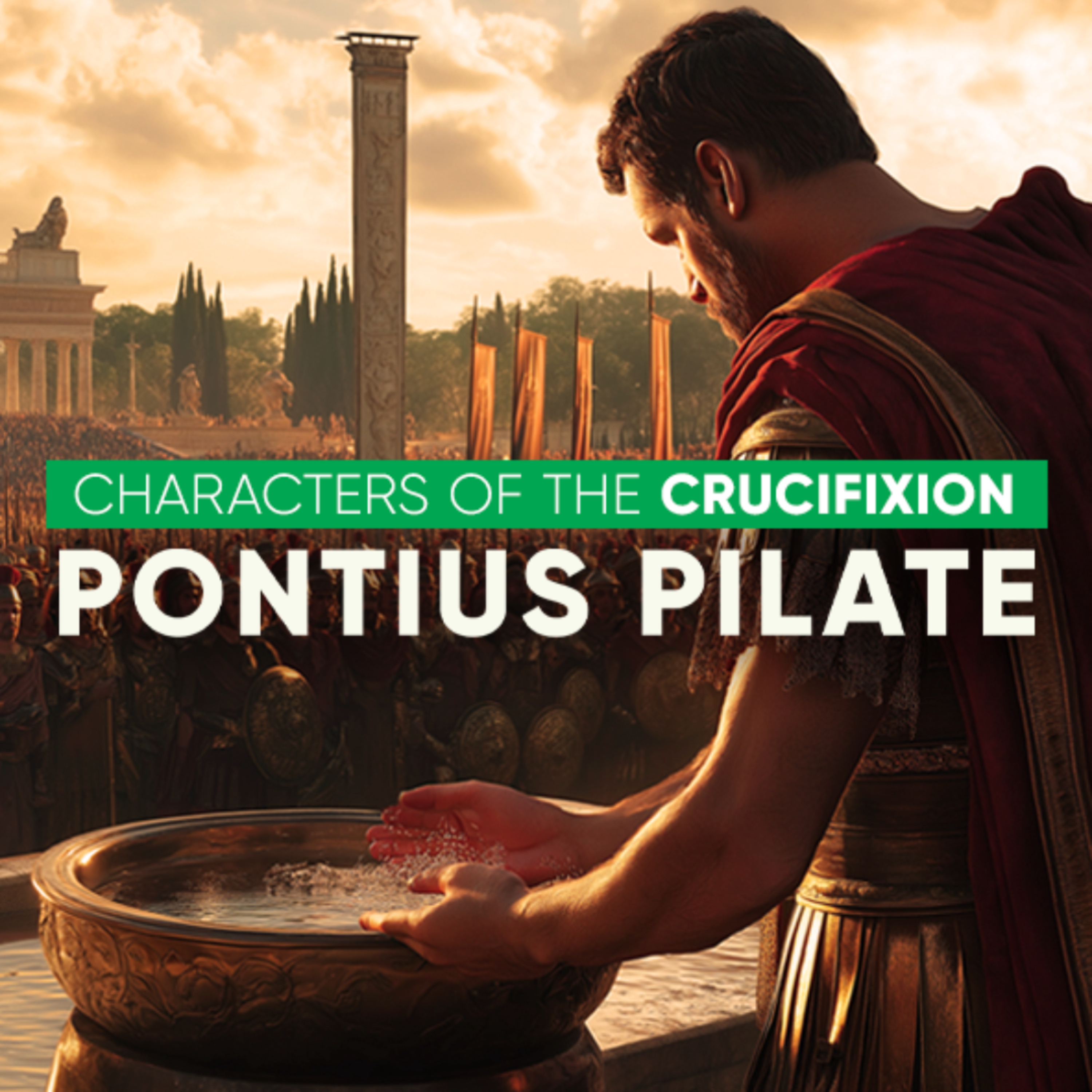 Characters of The Crucifixion | Pontius Pilot episode artwork