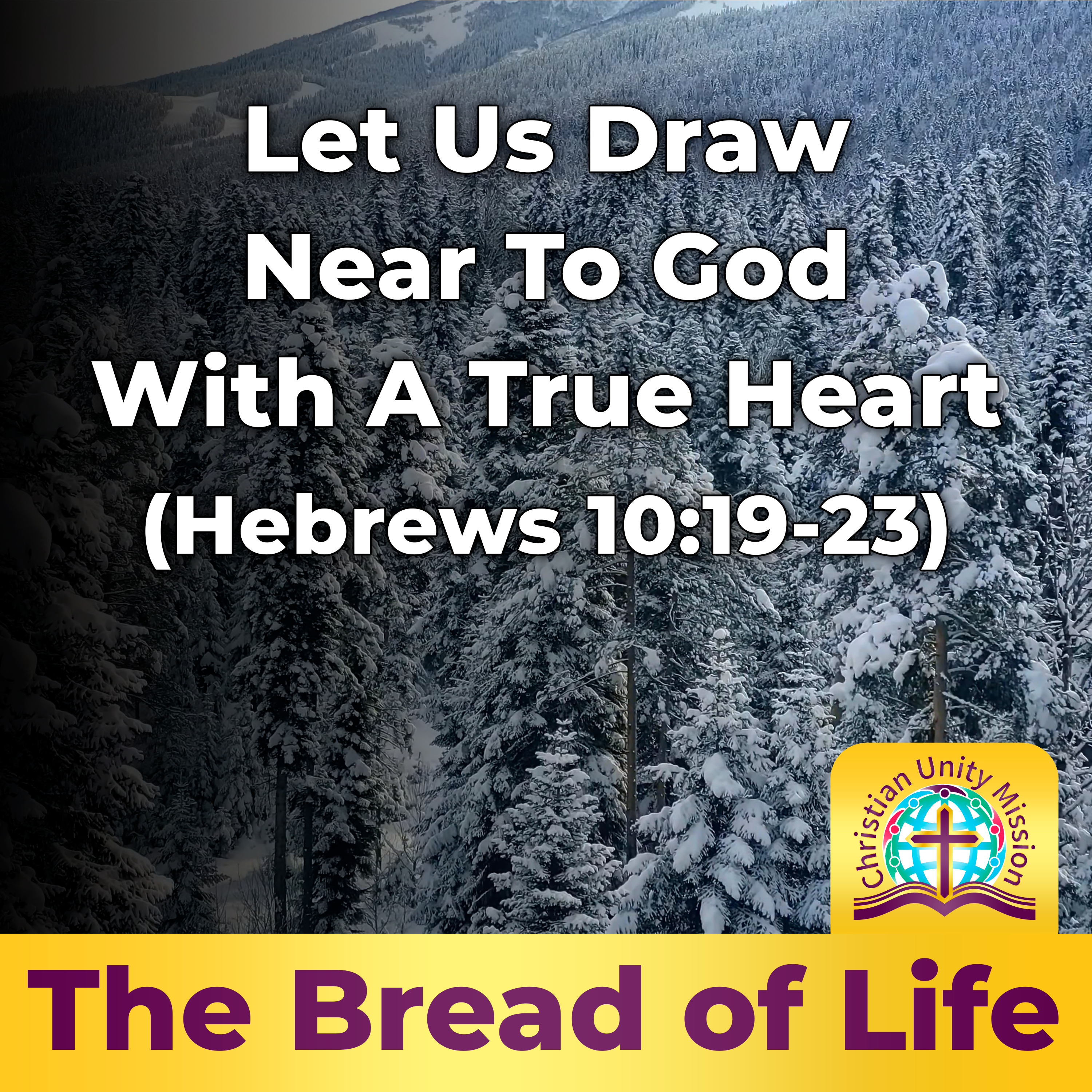Let Us Draw Near To God With A True Heart (Hebrews 10:19-23) episode artwork