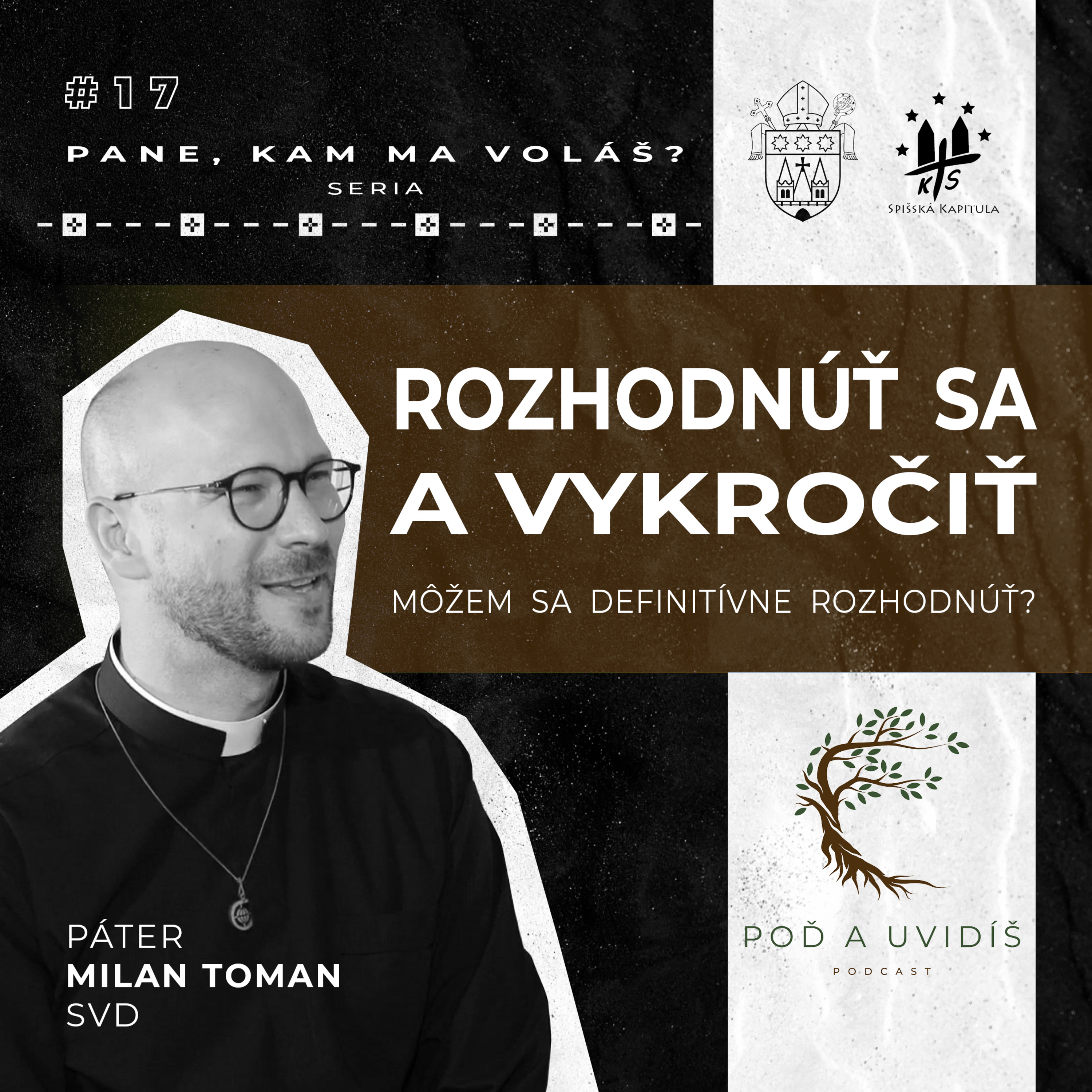 #17 ROZHODNÚŤ SA A VYKROČIŤ - páter Milan Toman SVD episode artwork