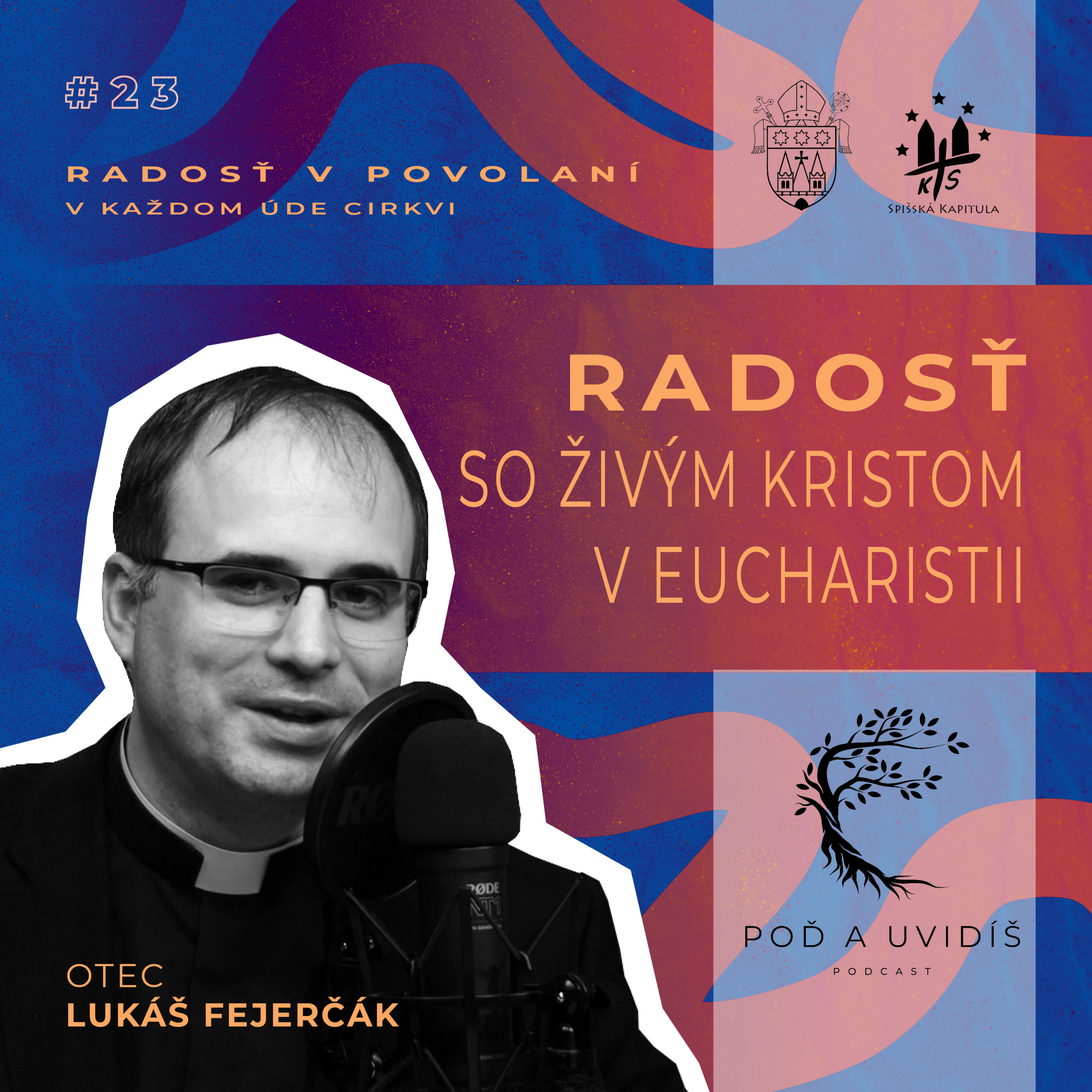 #23 Radosť so živým Kristom v Eucharistii - o. Lukáš Fejerčák episode artwork
