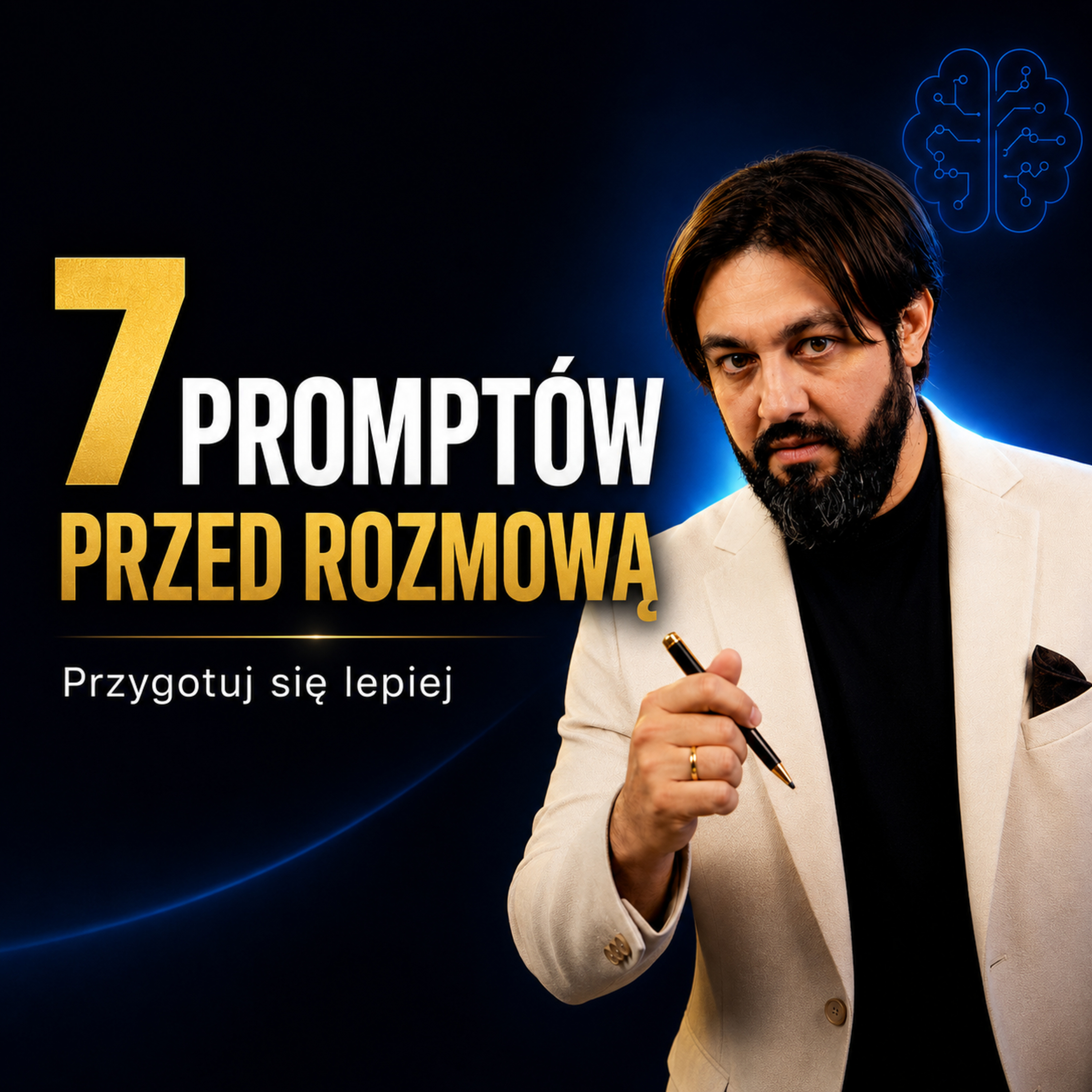 7 promptów AI do rozmowy sprzedażowej | Jak przygotować się do rozmowy z klientem? episode artwork