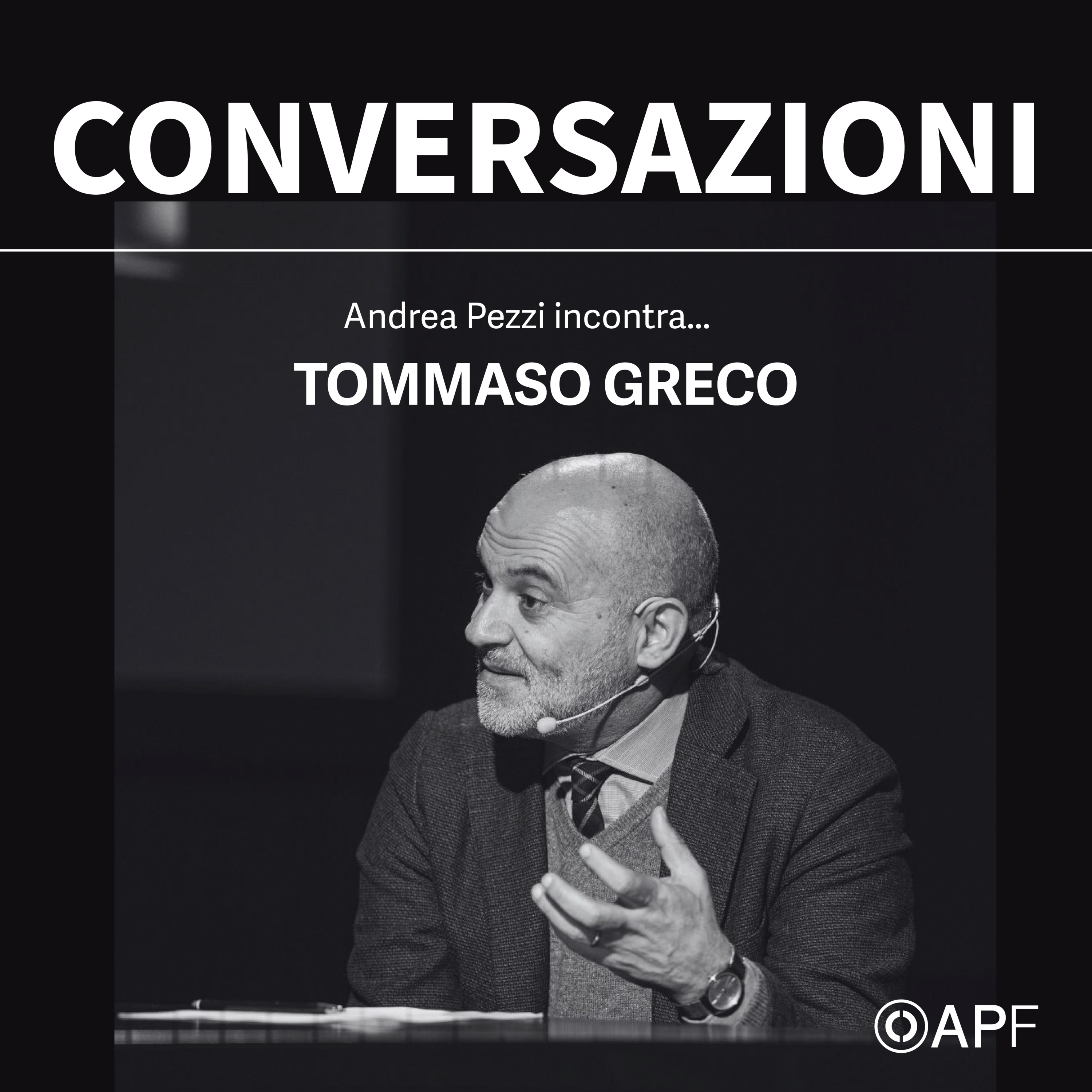 Conversazioni 2024: Prof. Tommaso Greco
