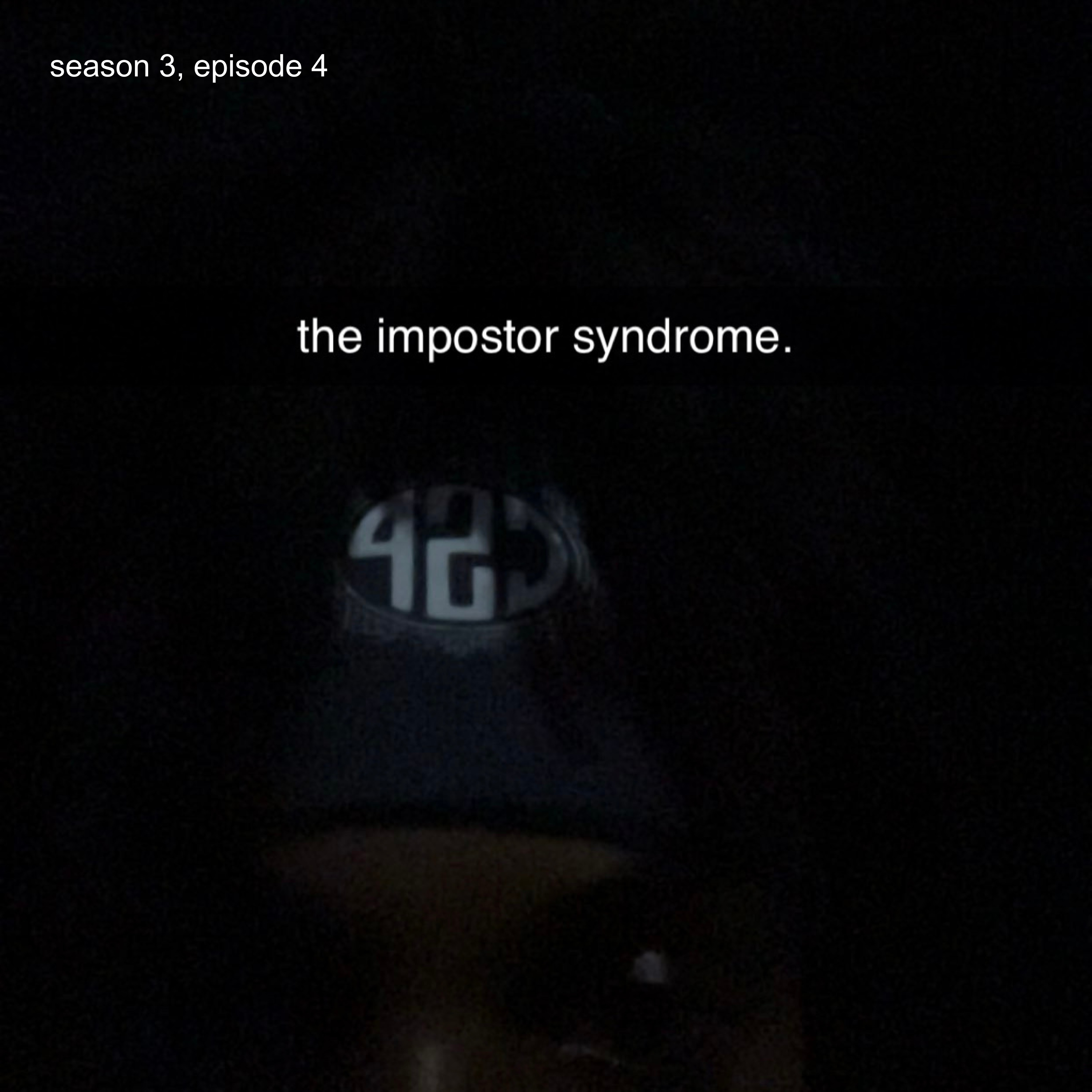 Therapy Session/the impostor syndrome. episode artwork