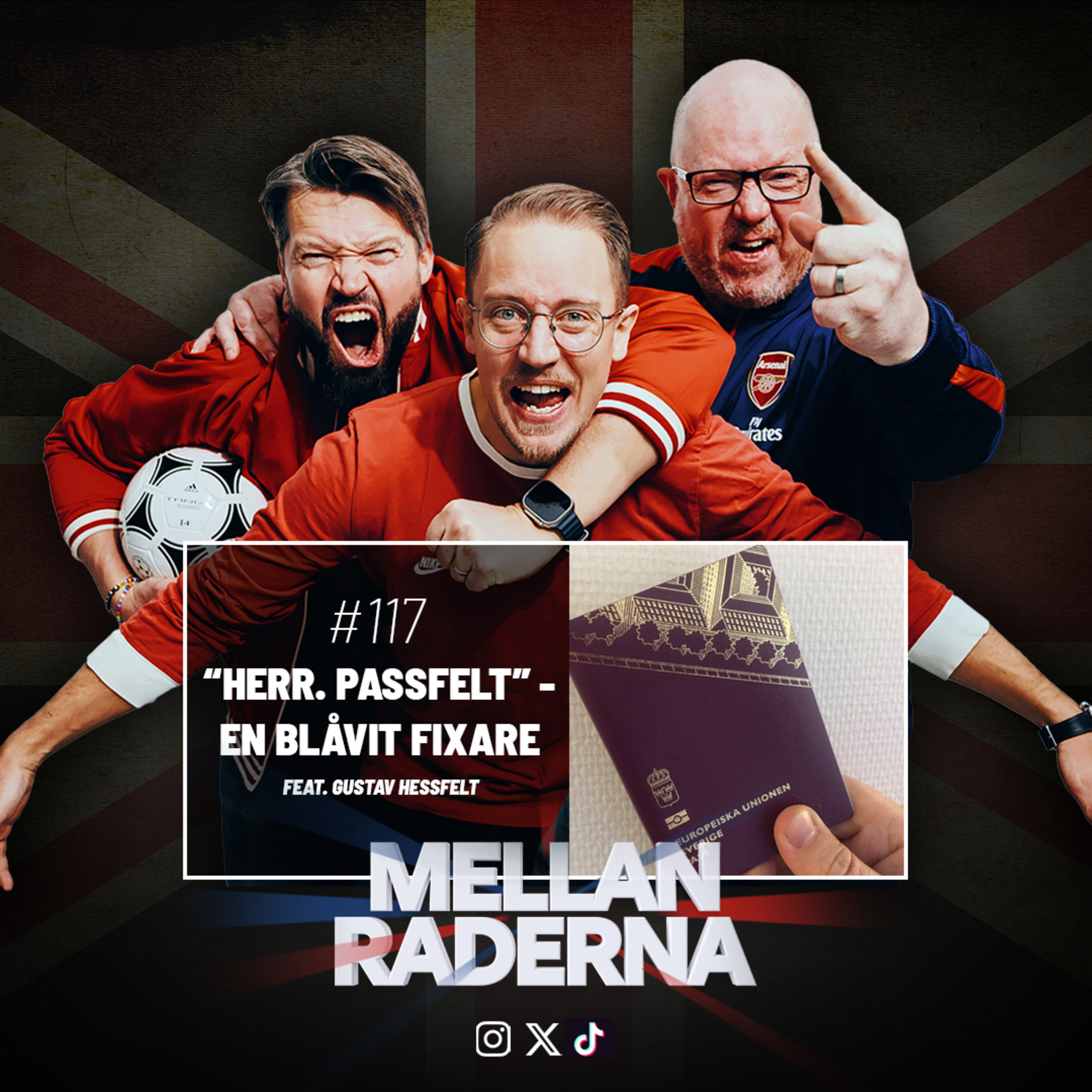 "Herr. Passfelt" en Blåvit fixare