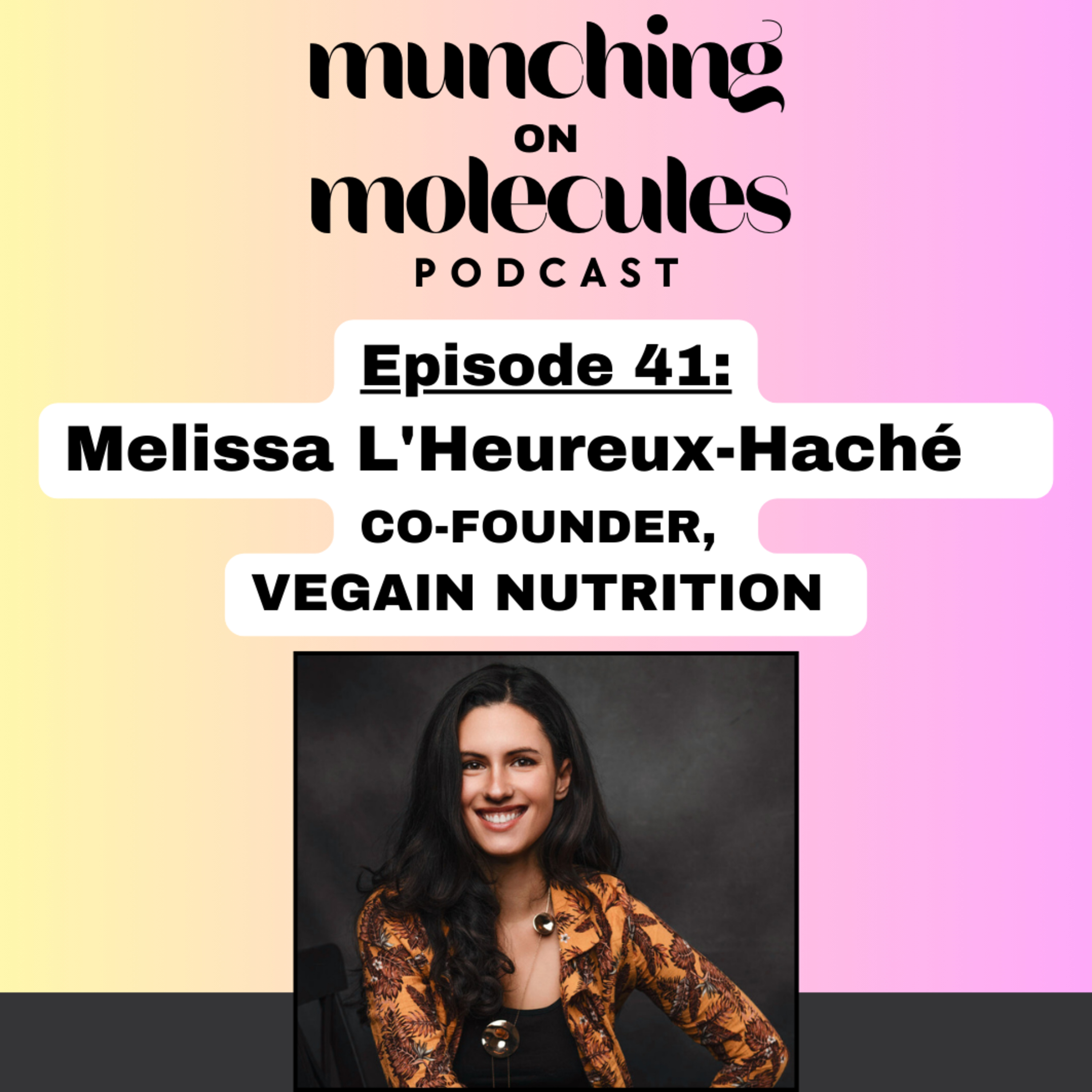 Episode 41: Fueled by Plants! Performance That Delivers with Melissa L’Heureux‑Haché of VEGAIN Nutrition  episode artwork