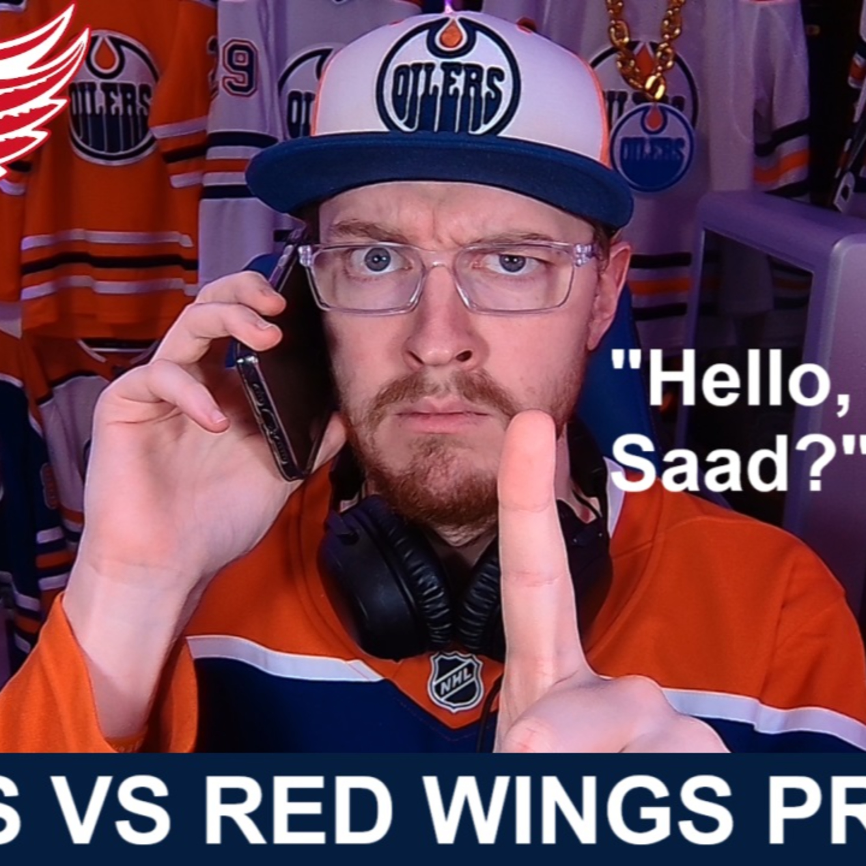 Pre-Game Report: Edmonton Oilers vs Detroit Red Wings