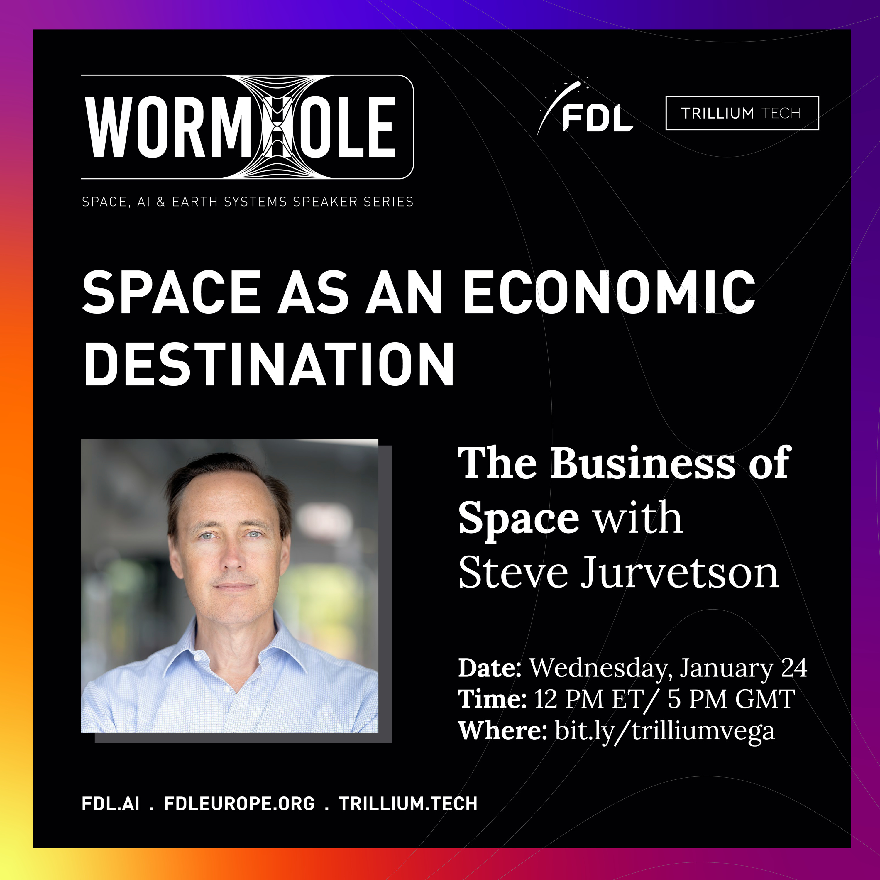 Episode 2 - Space as an Economic Destination - The Business of Space with Steve Jurvetson, SpaceX episode artwork