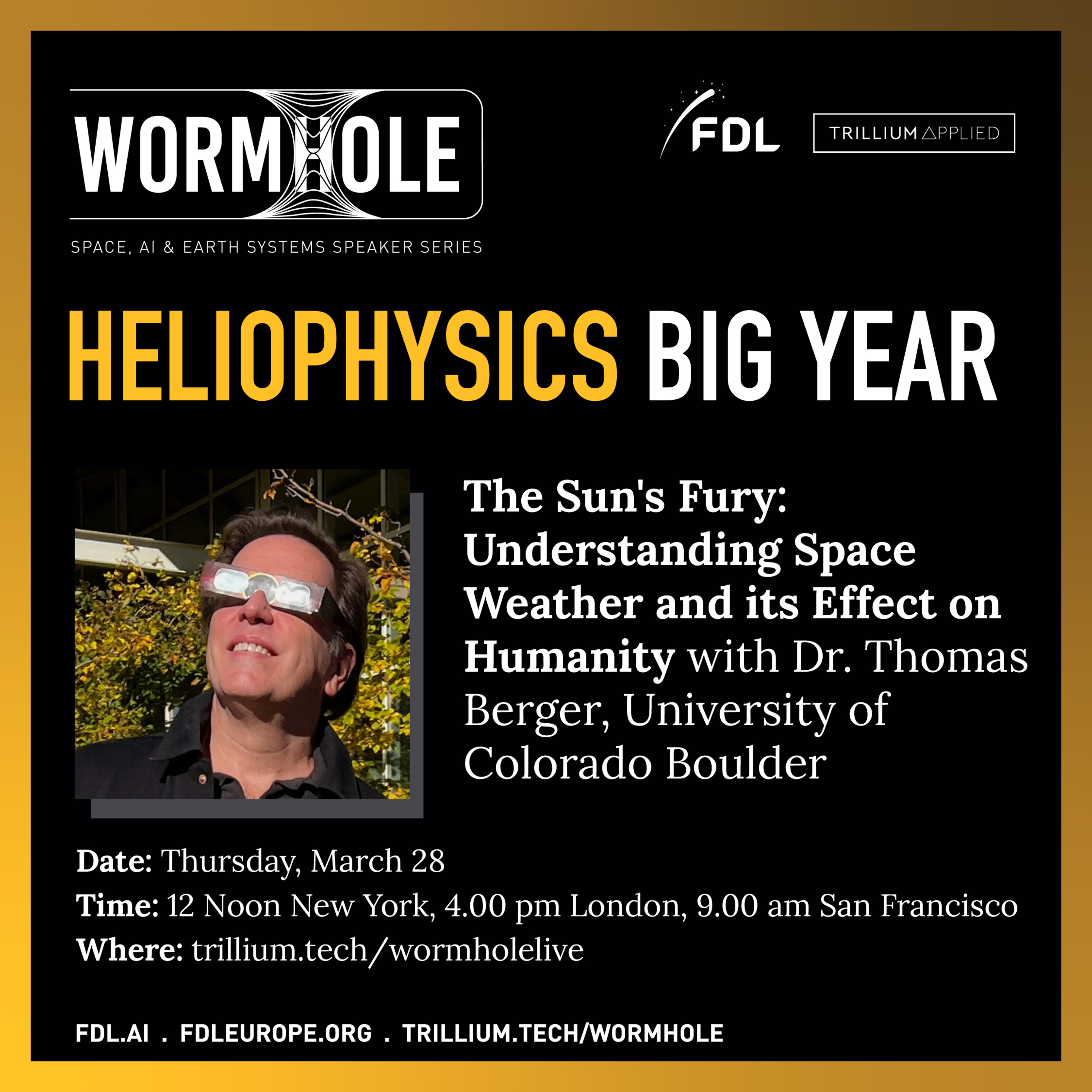 Episode 5 - Heliophysics Big Year with Dr. Thomas (Tom) Berger, University of Colorado Boulder episode artwork