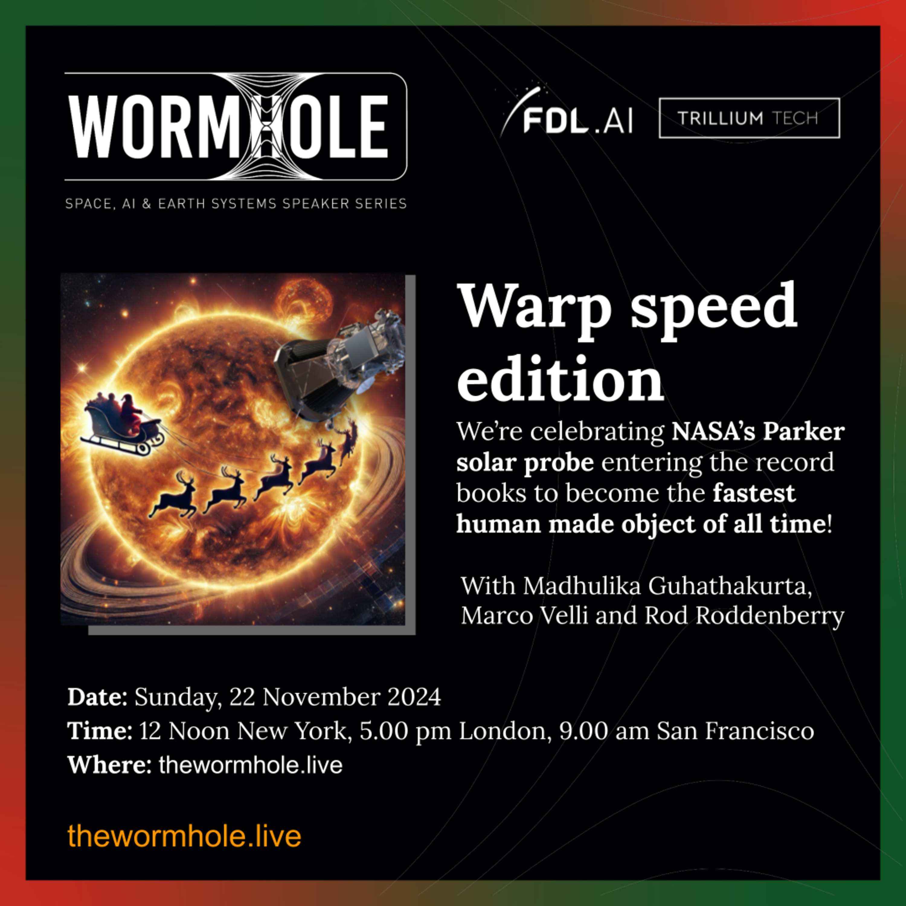 Episode 11 - Warp Speed Edition with Madhulika Guhathakurta, Marco Velli and Rod Roddenberry episode artwork