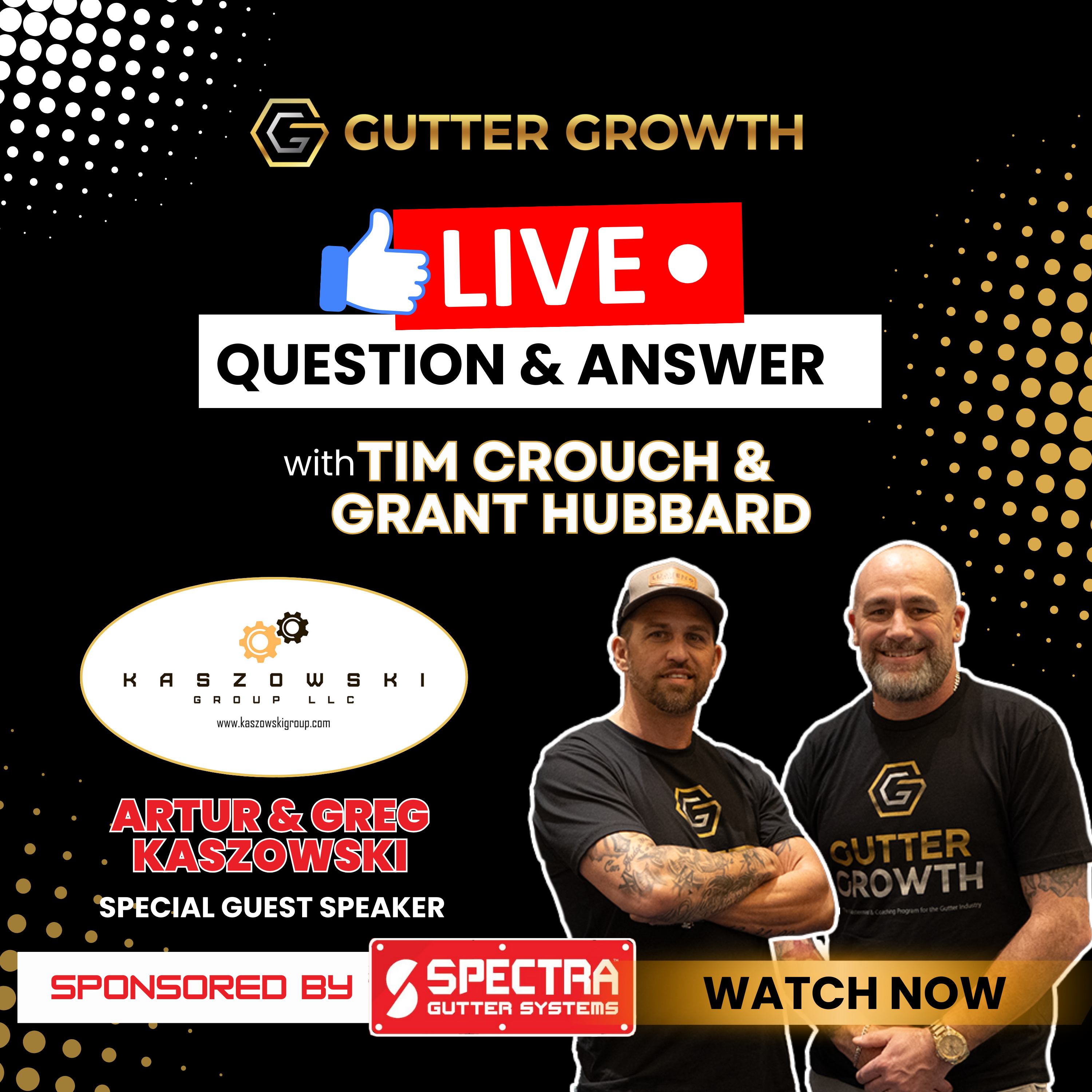 Gutter Growth | Q&A Session with Artur & Greg Kaszowski episode artwork