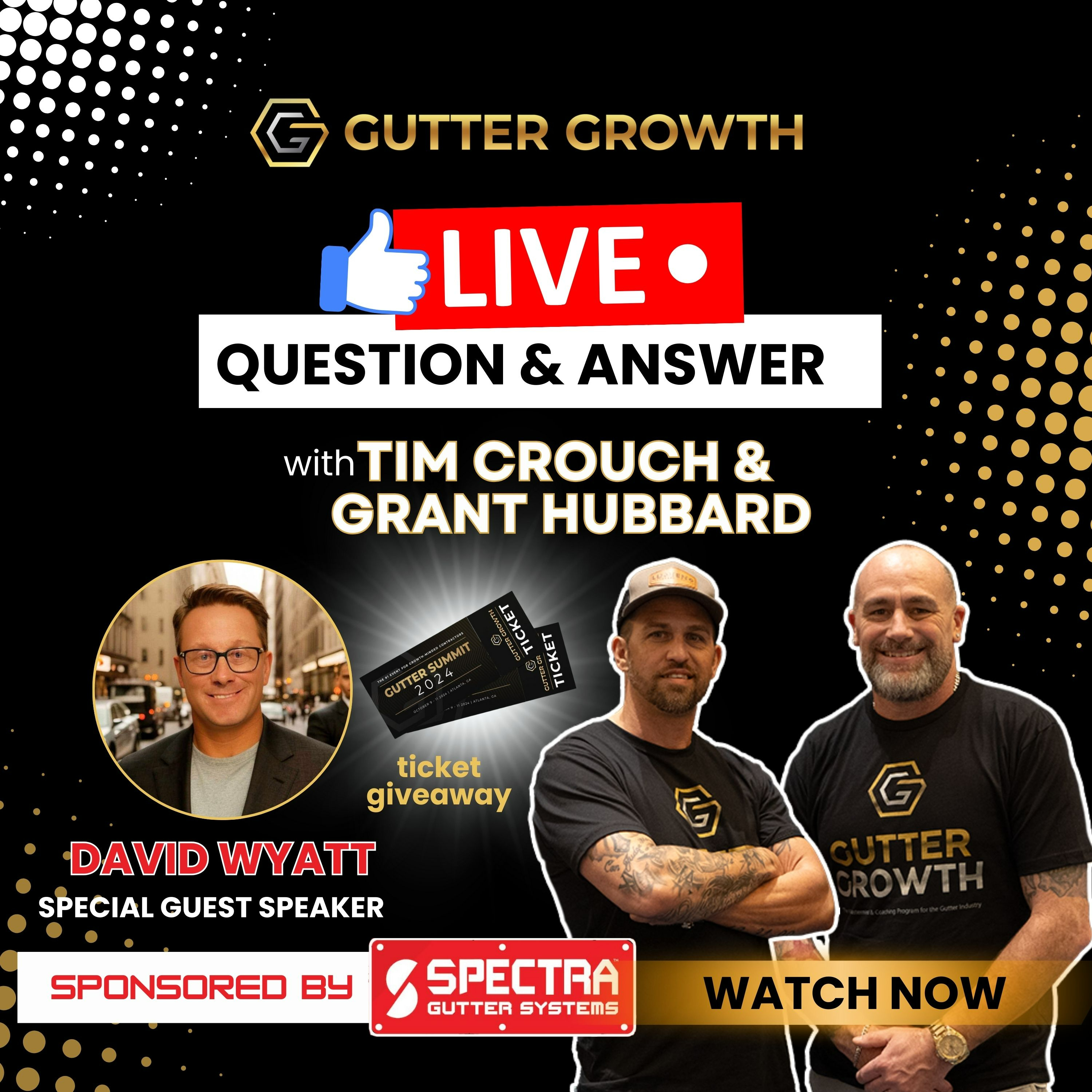 Gutter Growth | Q&A Session + Gutter Summit Giveaway Tickets with David Wyatt episode artwork