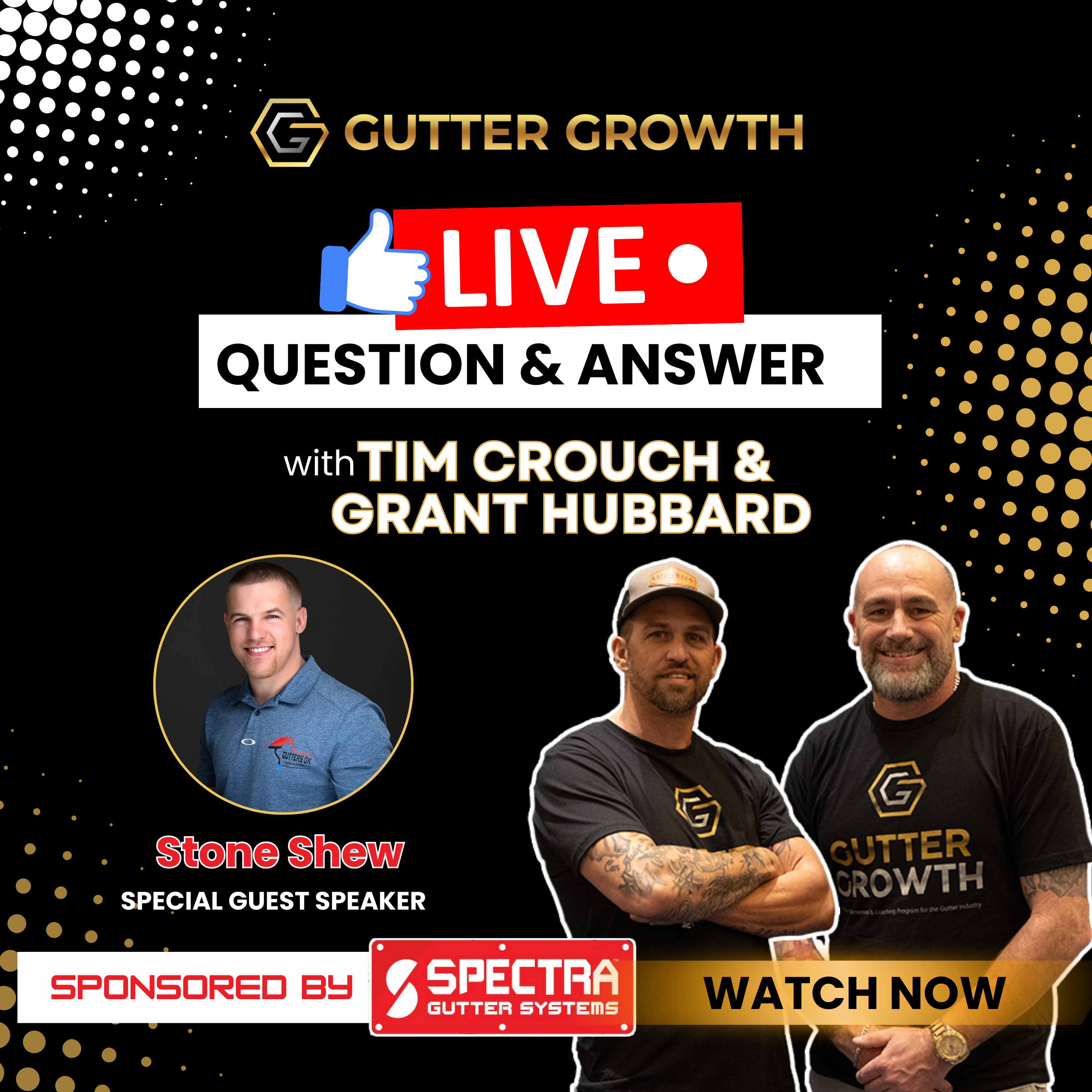 Gutter Growth Podcast Gutter Talk with Stone Shew of Gutters OK episode artwork