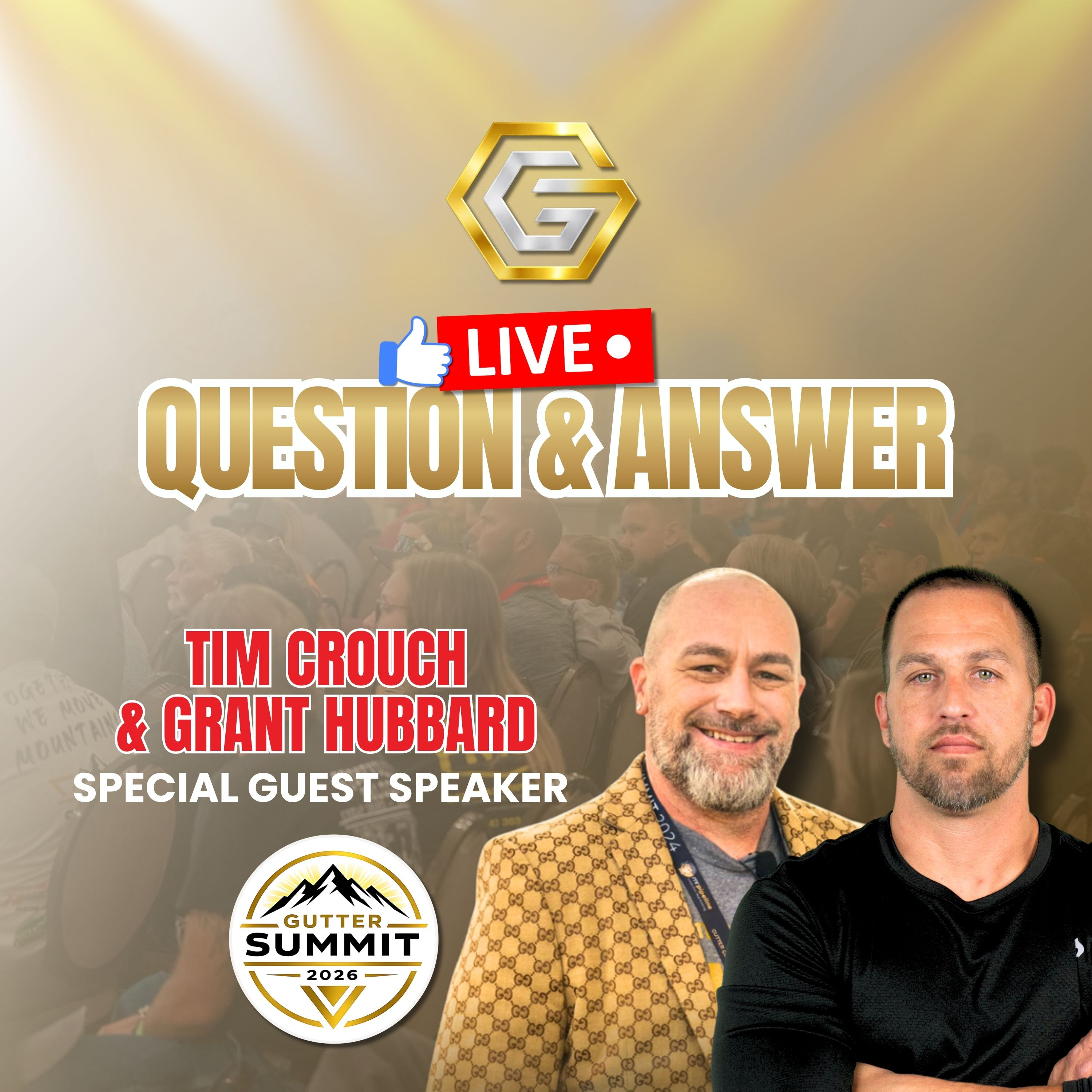 Gutter Growth Podcast | Gutter Summit Q&A and Live Raffle Draw! episode artwork