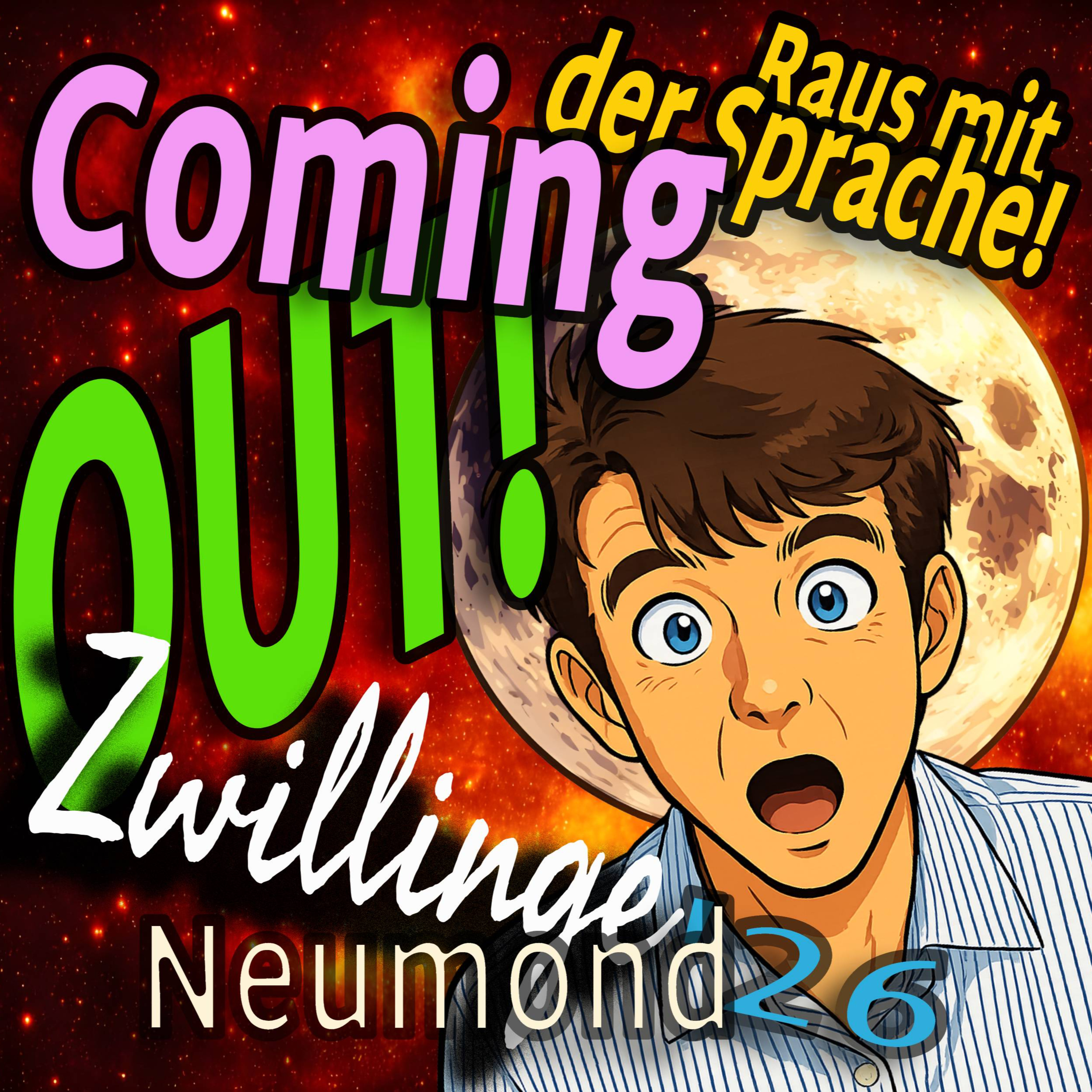 astrobecker: Raus mit der Sprache! Coming-Out-Neumond in Zwillinge am 15.6.2026 episode artwork
