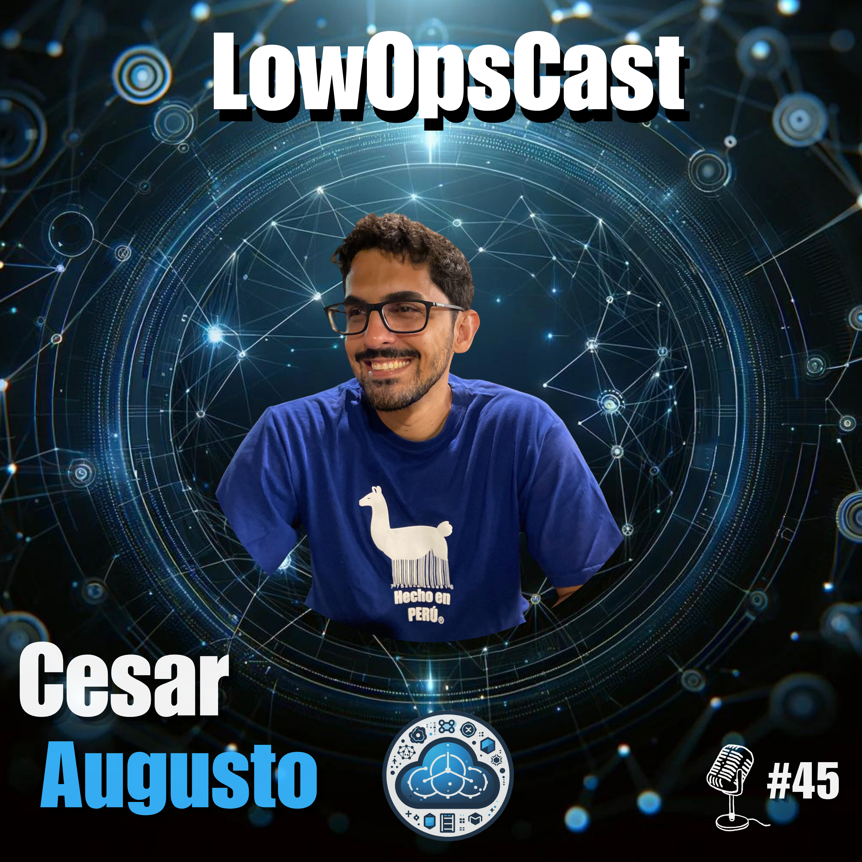 #45 Infraestrutura, cloud AWS e a evolução de um SRE com Cesar Augusto, o Sallah episode artwork