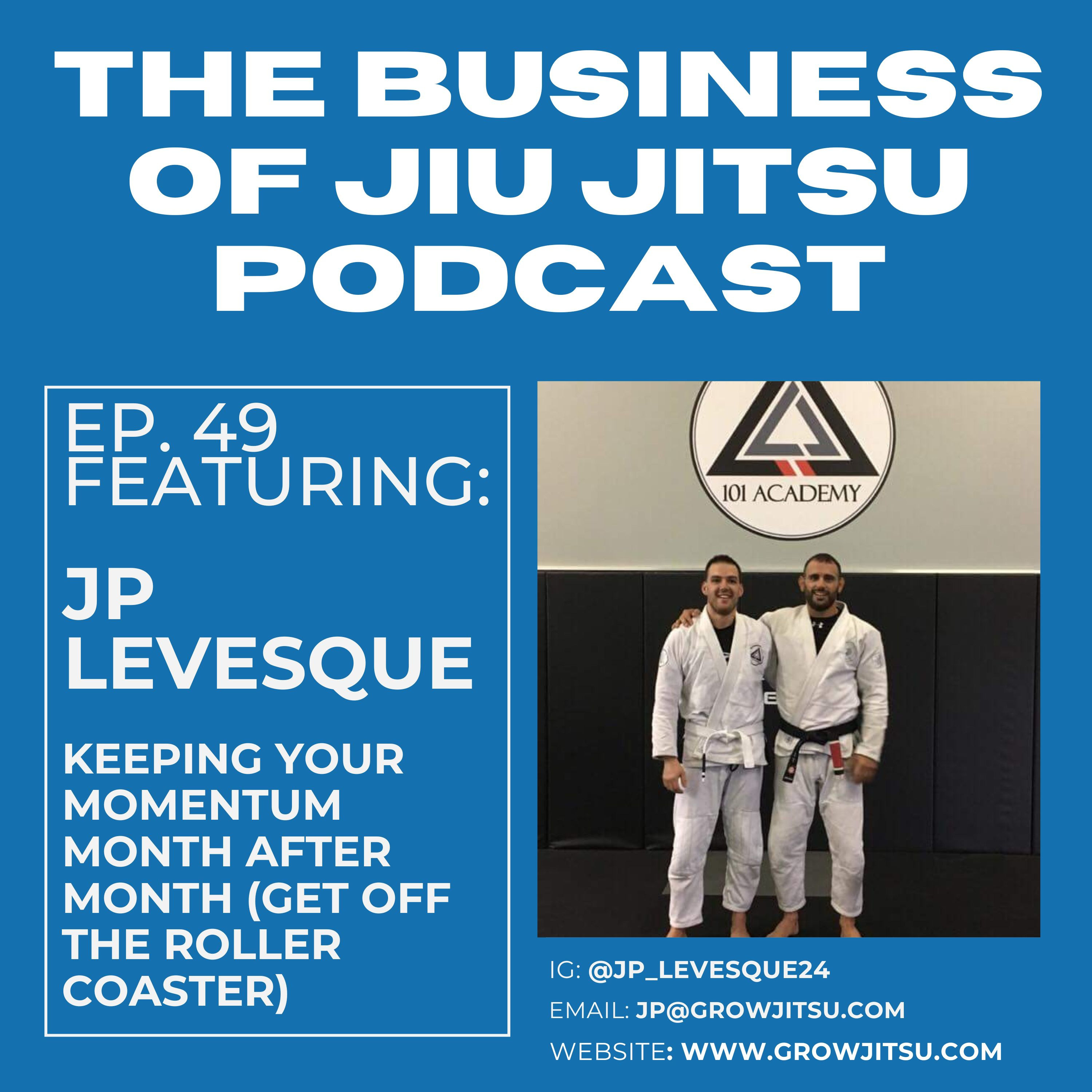 Ep. 49 - Keeping your momentum in business  episode artwork
