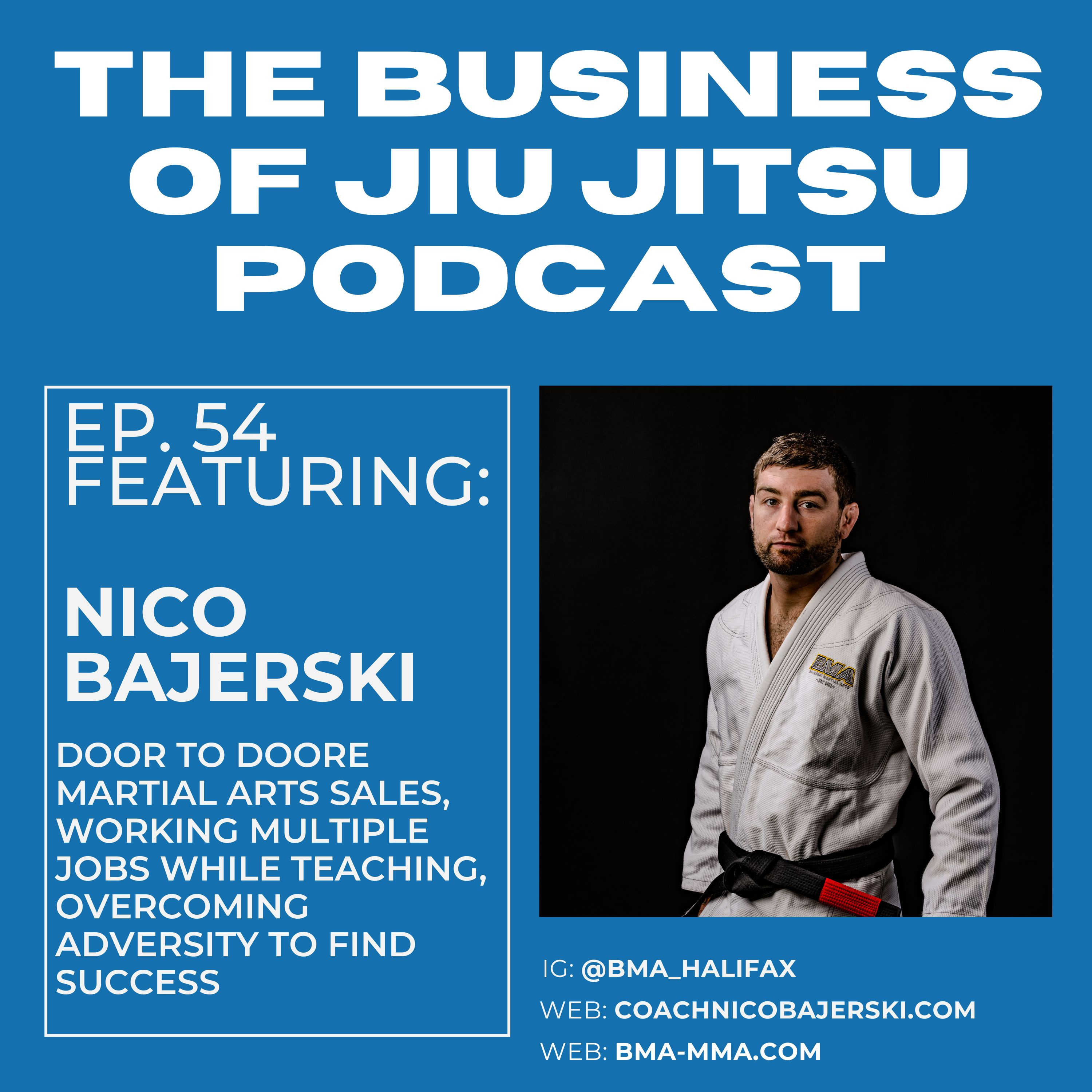 Ep. 54 - Nico Bajerski - BMA-MMA episode artwork