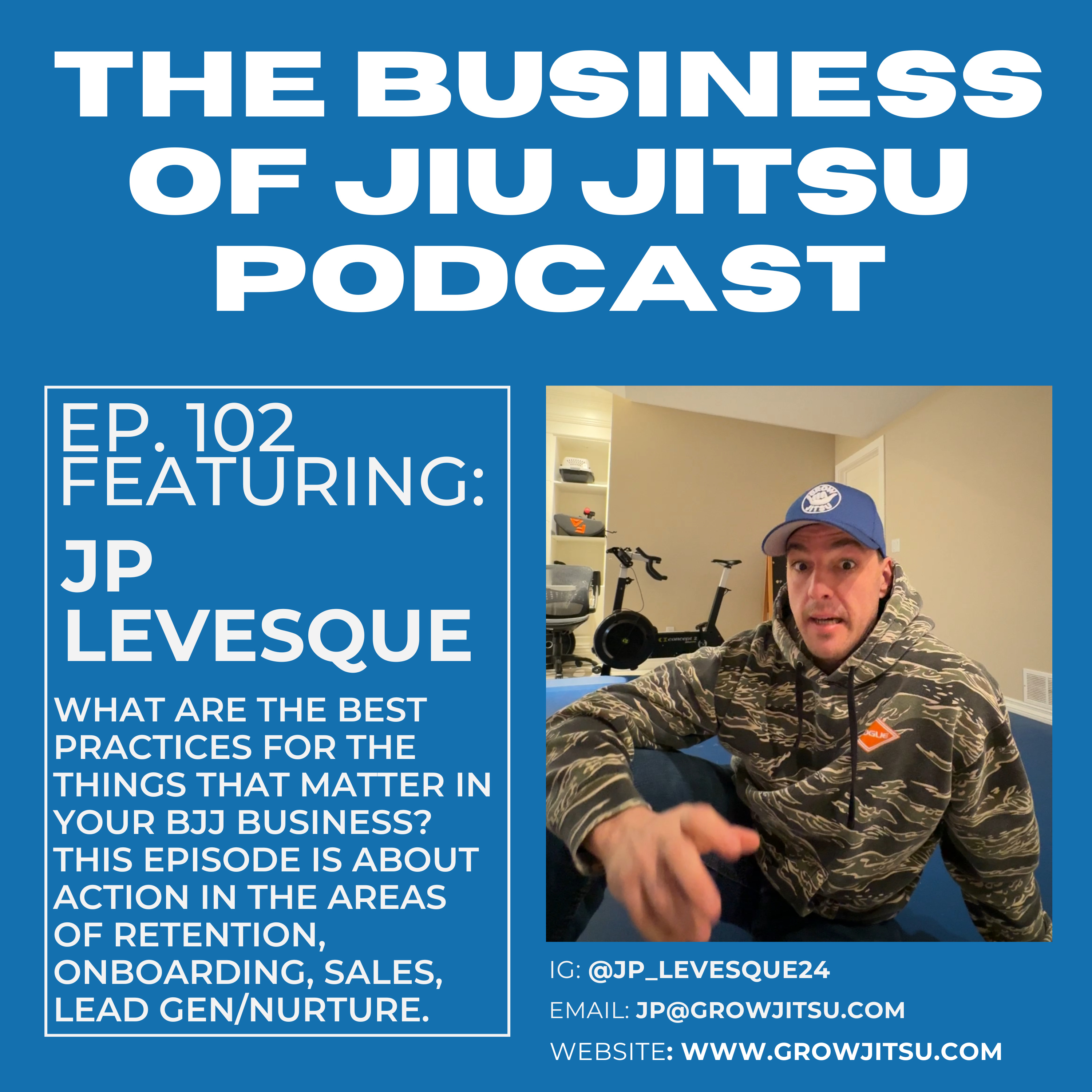 Ep. 102 - Best Practices for BJJ Gyms episode artwork