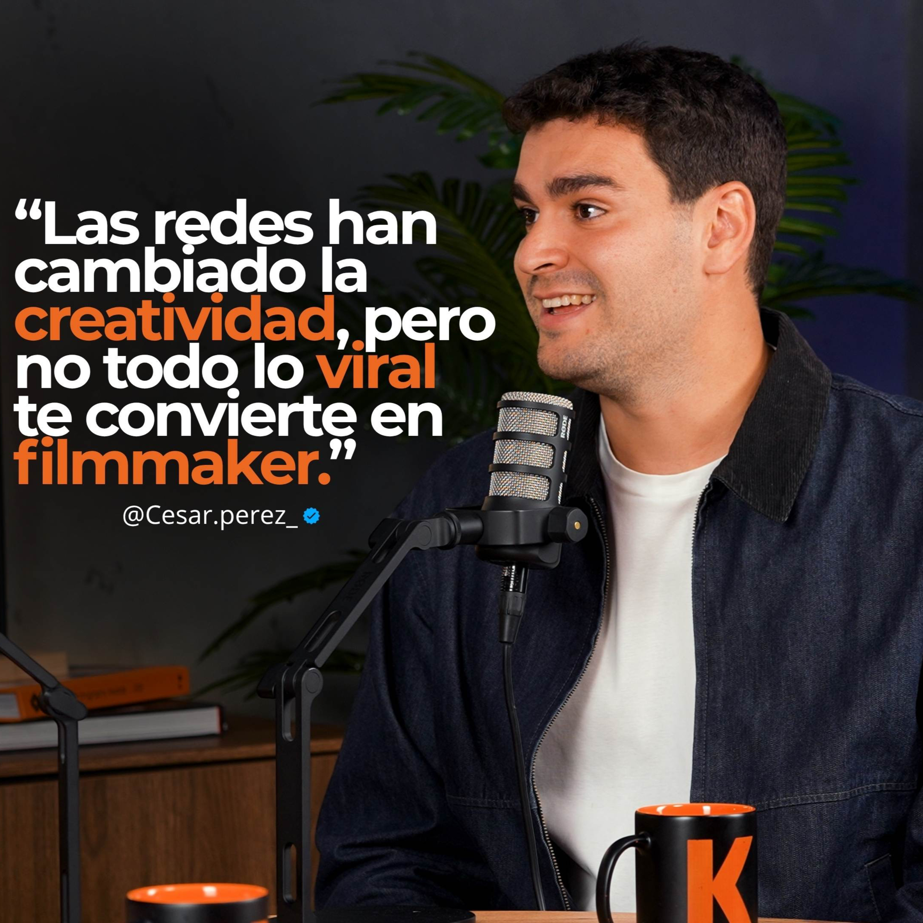 ¿La creatividad ha muerto? IA, redes y filmmaking con César Pérez - T2 Ep.13 episode artwork