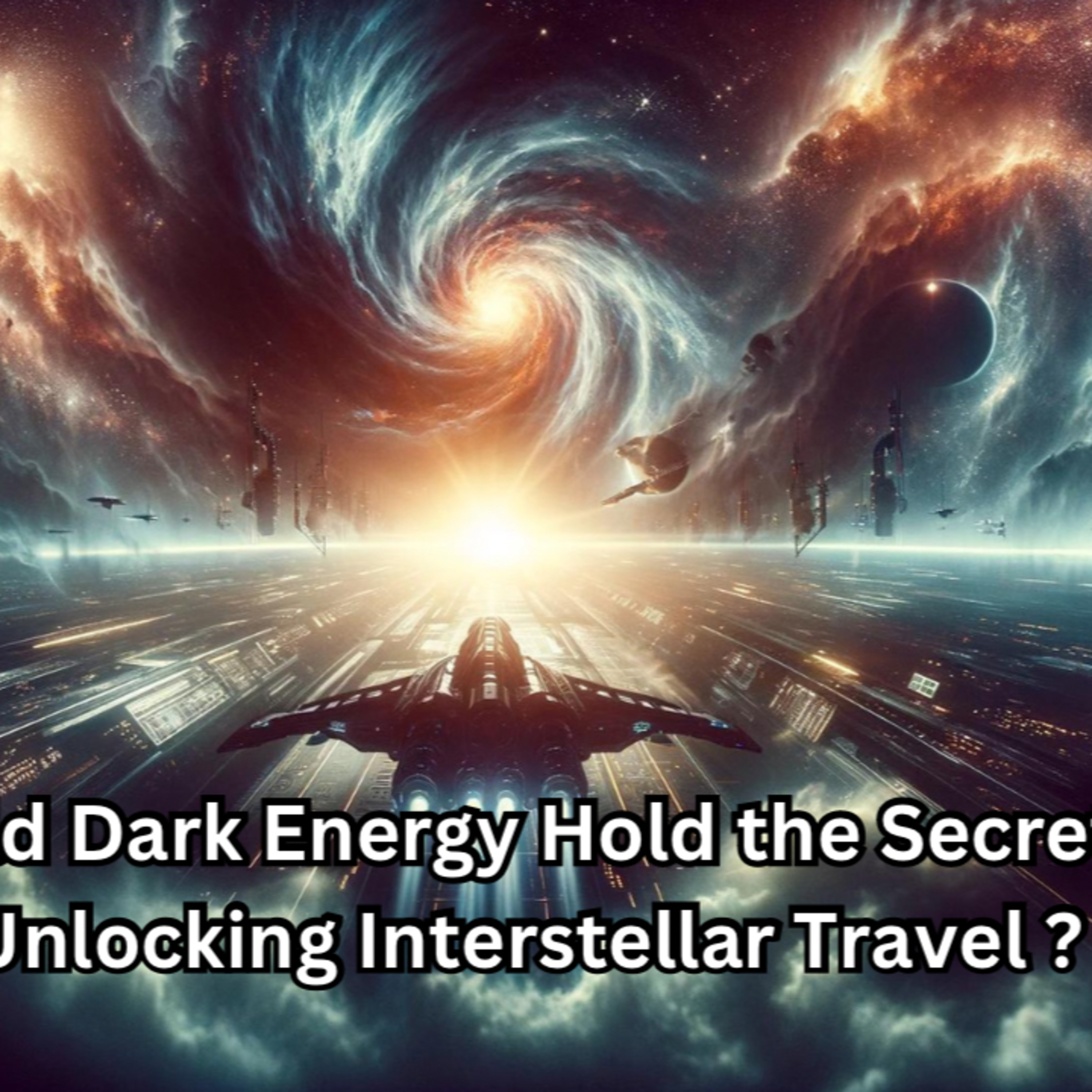 Could Dark Energy Hold the Secret to Unlocking Interstellar Travel?