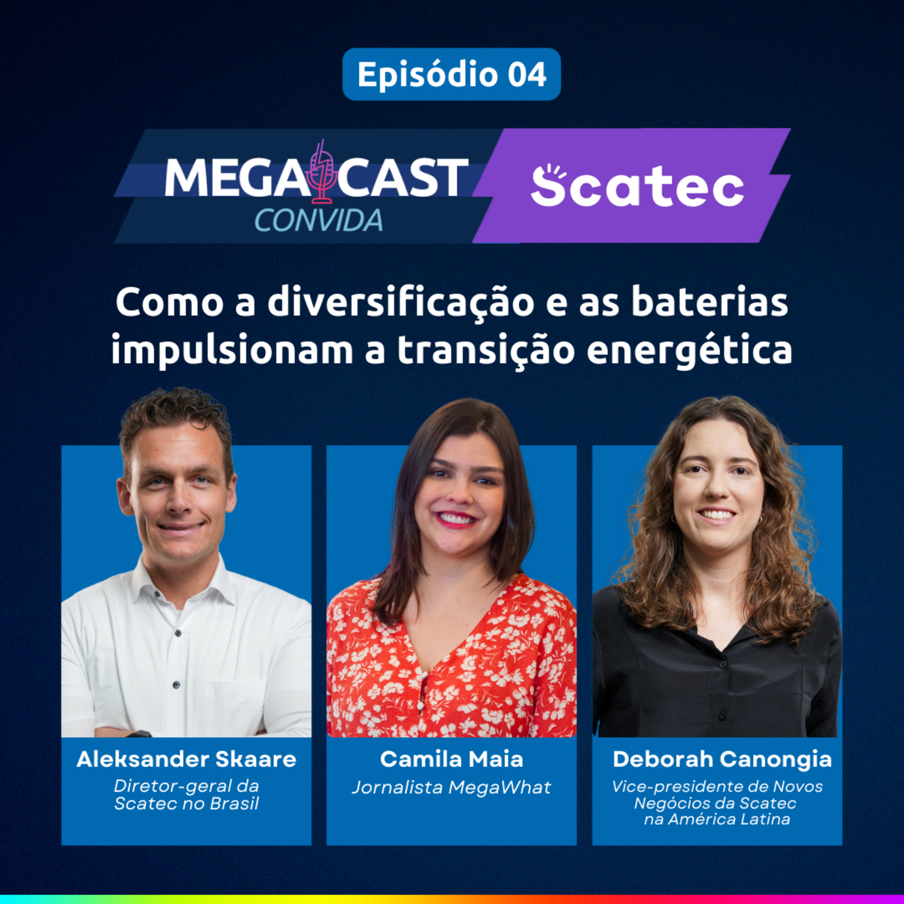 Scatec #04 - Como a diversificação e as baterias impulsionam a transição energética episode artwork