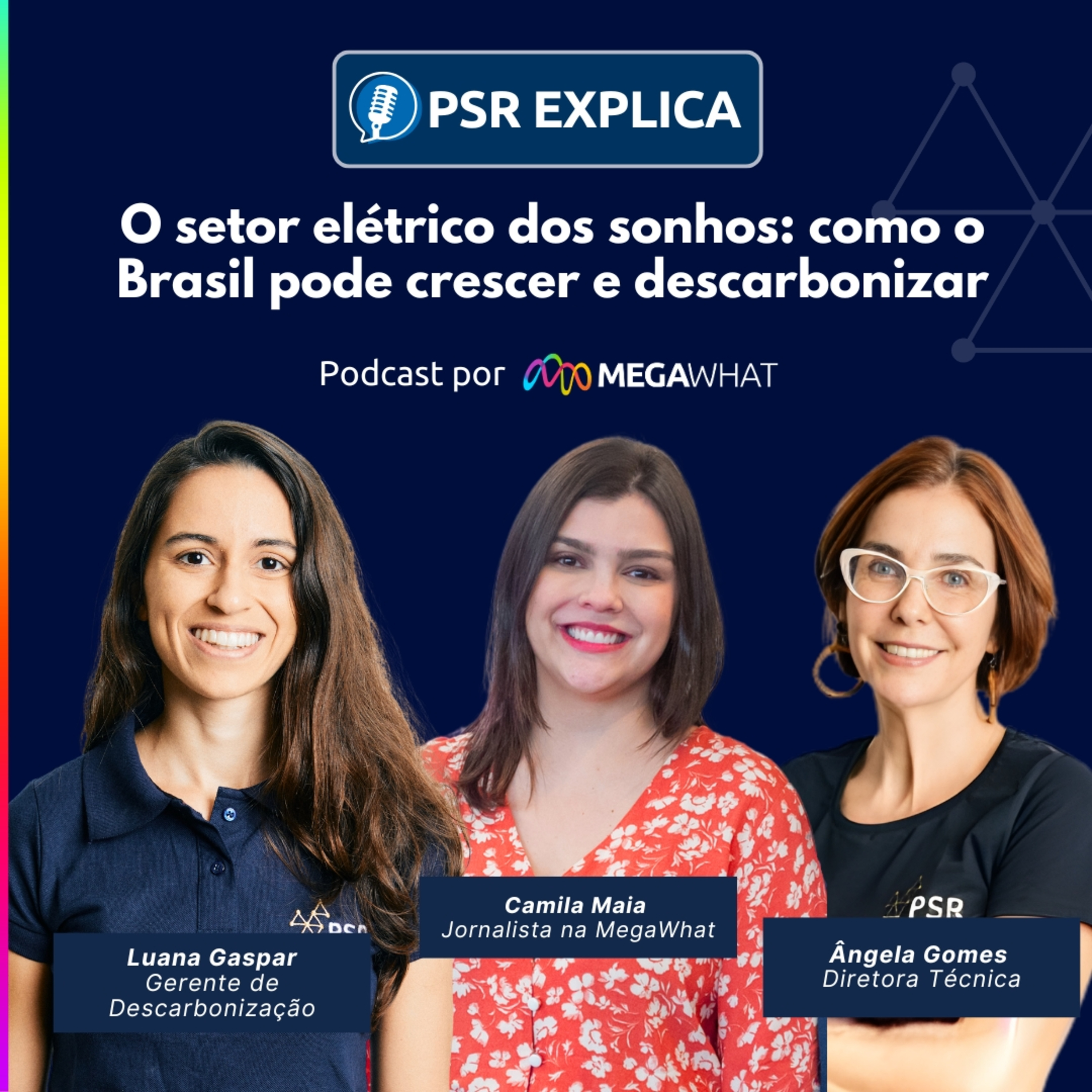 #12 – O setor elétrico dos sonhos: como o Brasil pode crescer e descarbonizar - PSR Explica na MegaWhat episode artwork